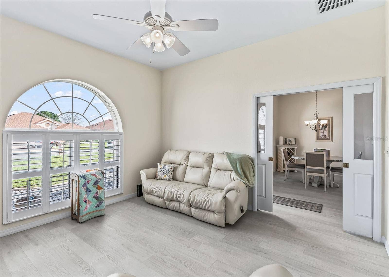 12223 SE 175TH LOOP, Summerfield, FL 34491 Family Room with Plantation Shutters