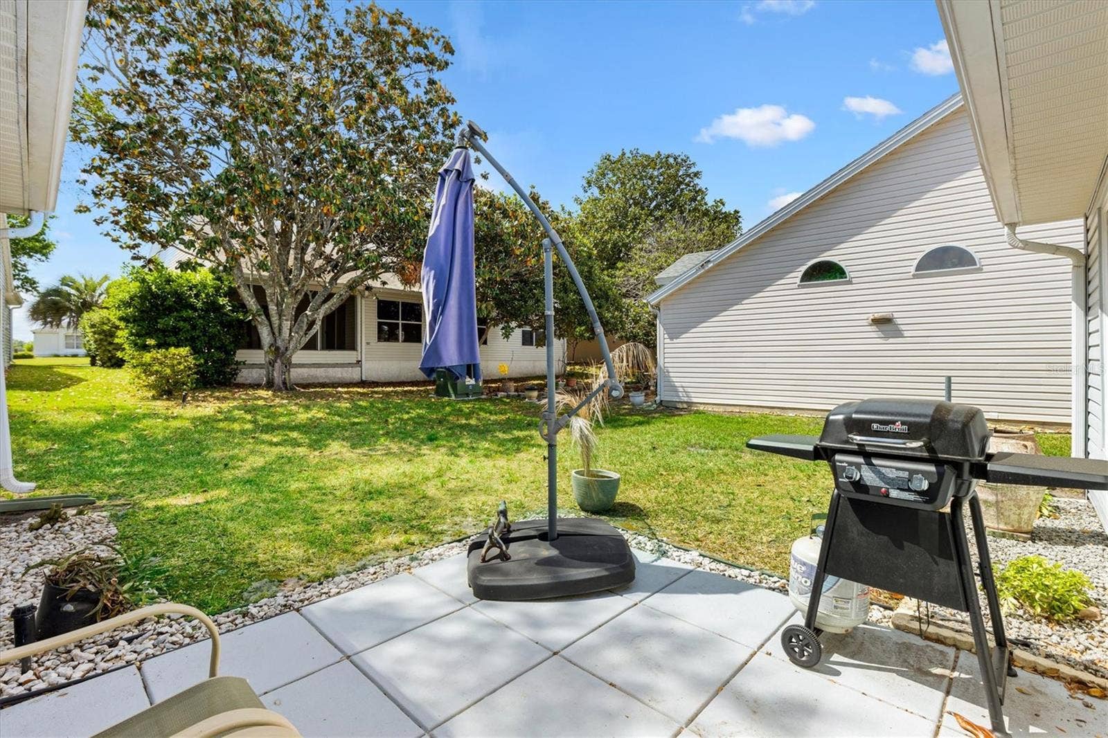 406 DEL MAR DRIVE, Lady Lake, FL 32159 Back Grilling Patio