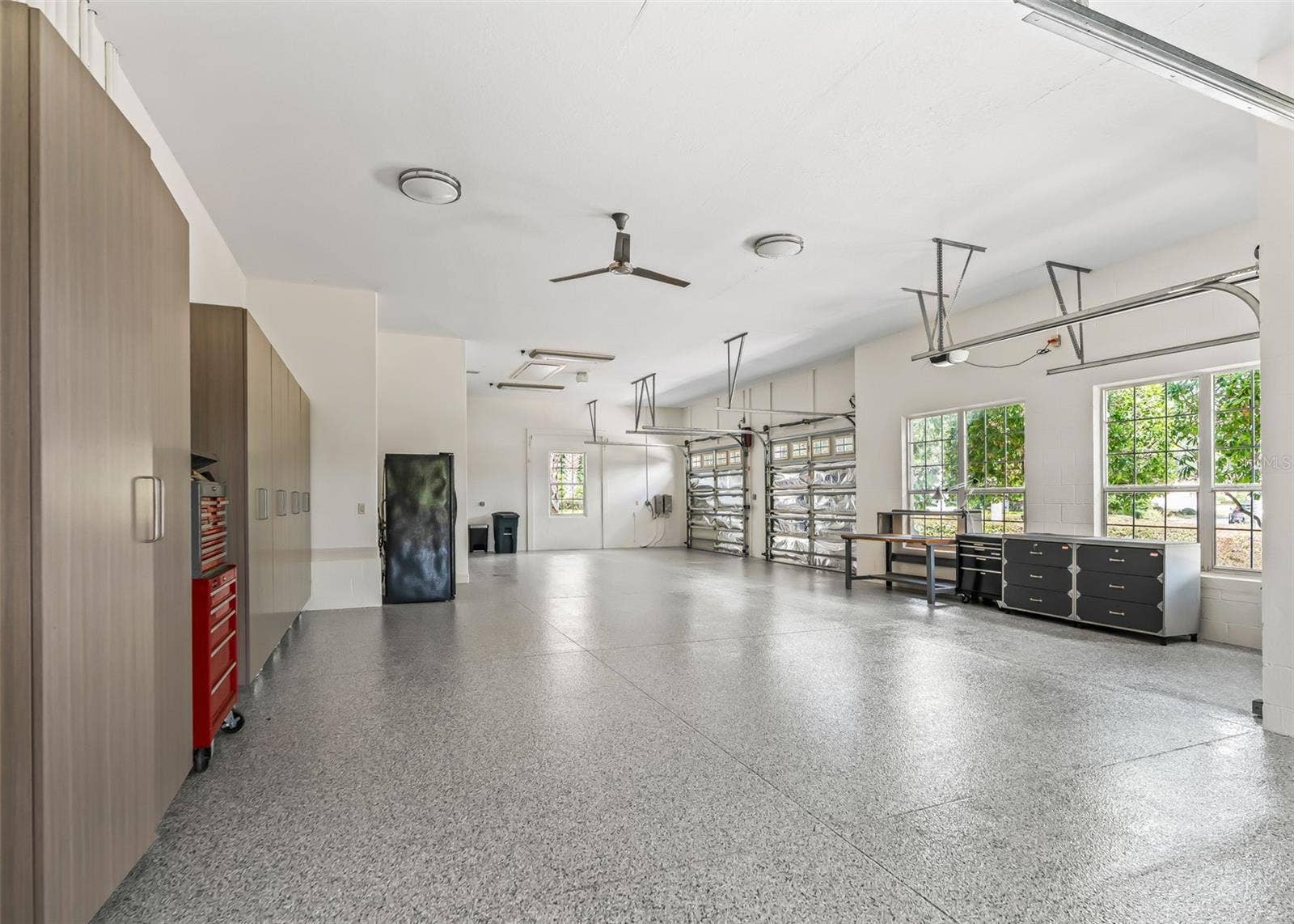 4 Car Plus Golf Cart Garage w/Custom Storage