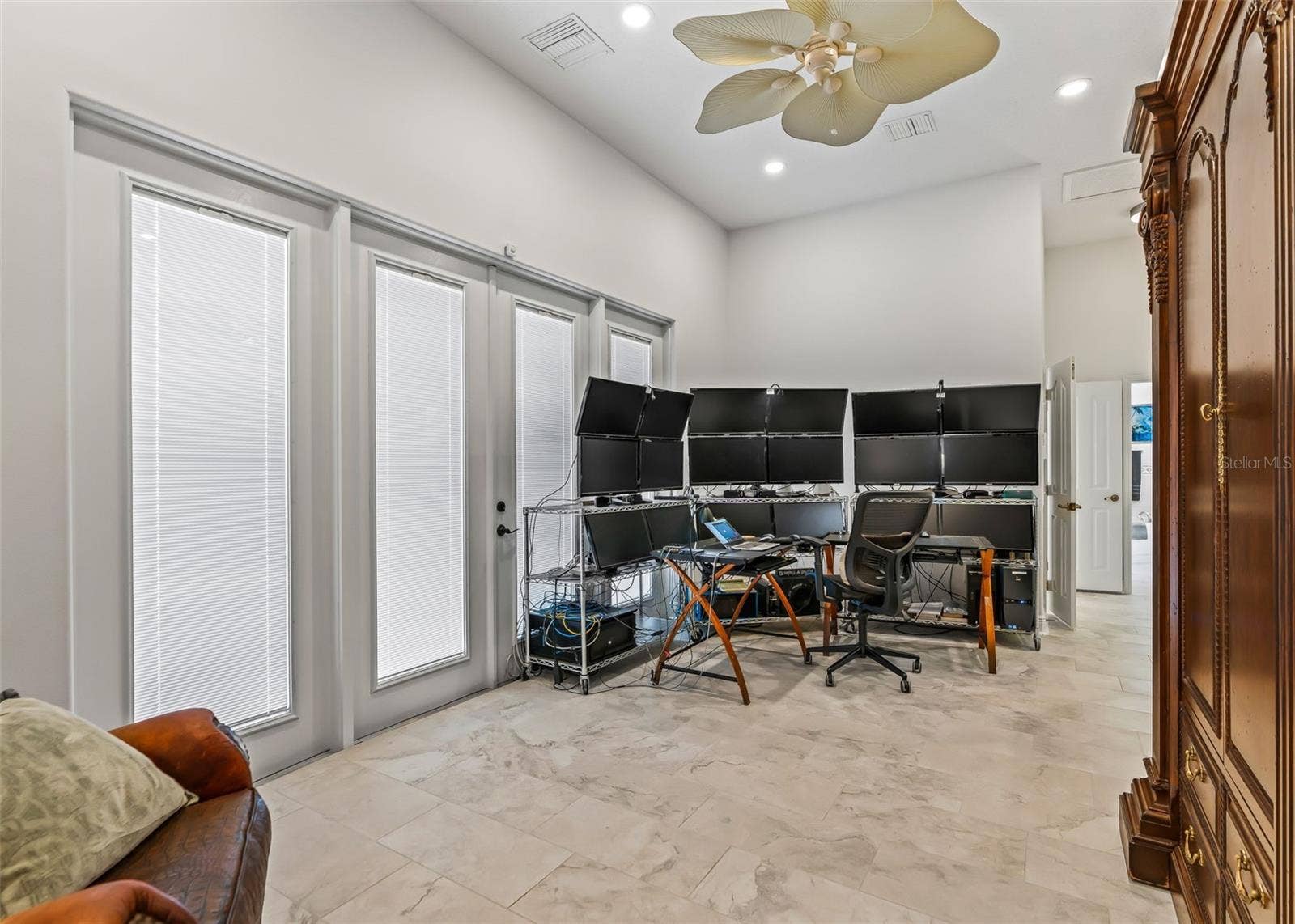 Large Bedroom in Guest House with Large Walk-In Closet
