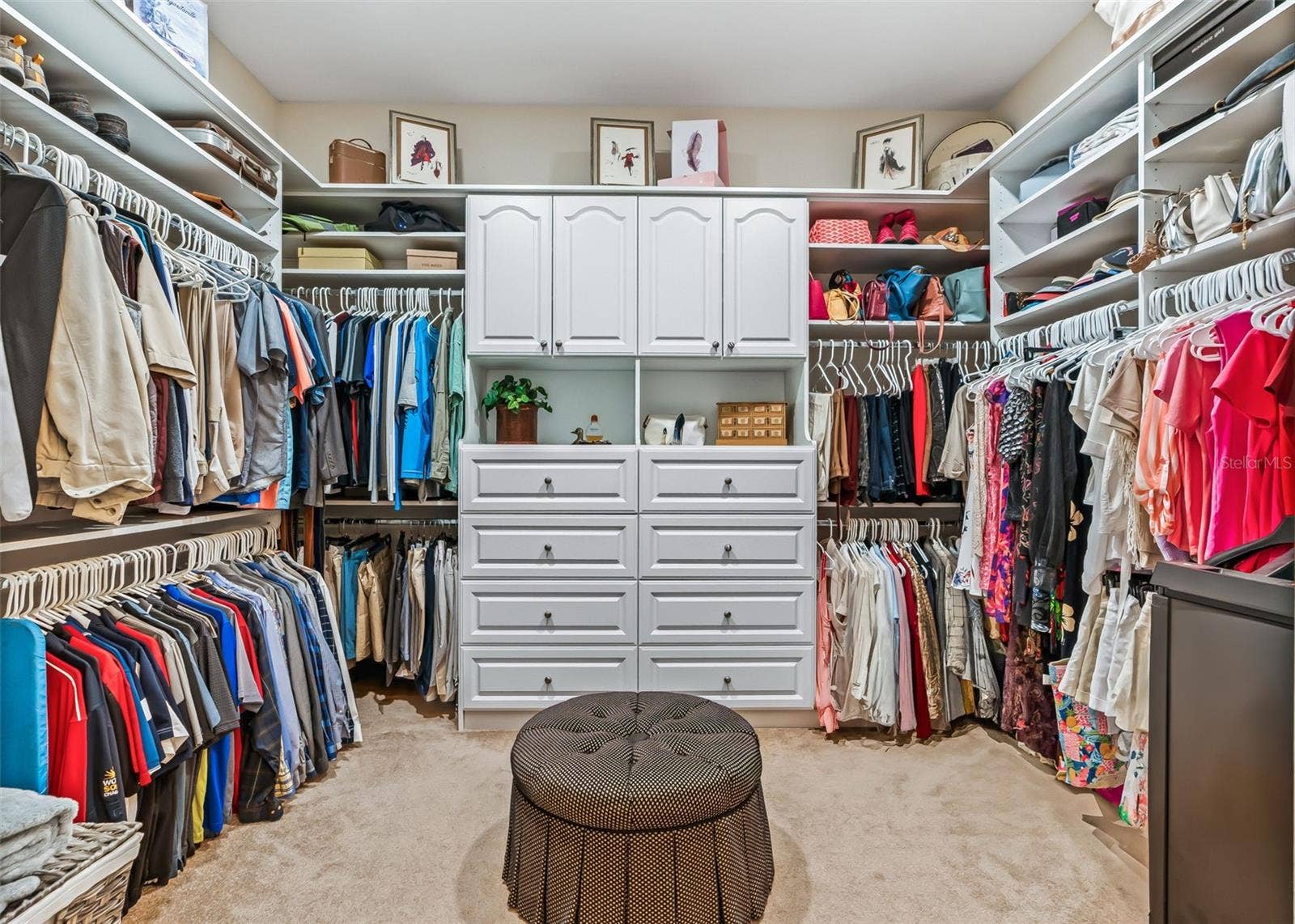 Custom Organization System with Separate Shoe Gallery