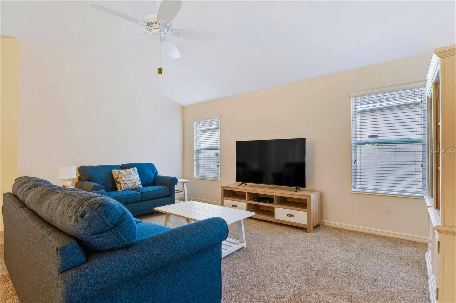 3161 DRESSENDORFER DRIVE, The Villages, FL 32163 Living Room (Virtually Staged)