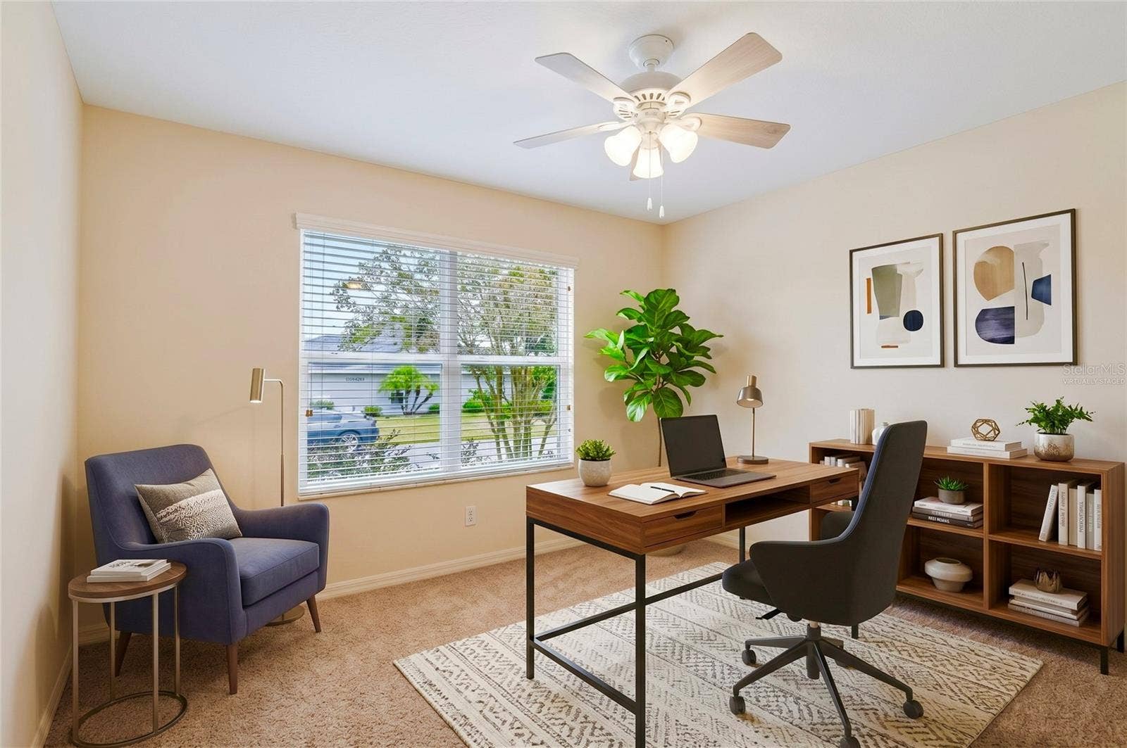 3161 DRESSENDORFER DRIVE, The Villages, FL 32163 Bedroom 2/Office (Virtually Staged)