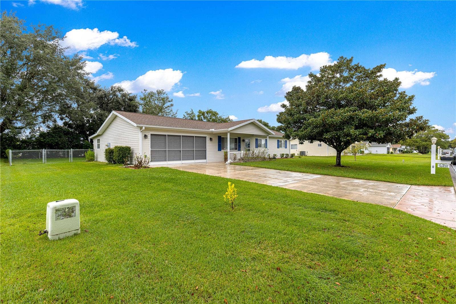 10434 SE 178TH PLACE, Summerfield, FL 34491 ANGLE FRONT VIEW OF THE HOME