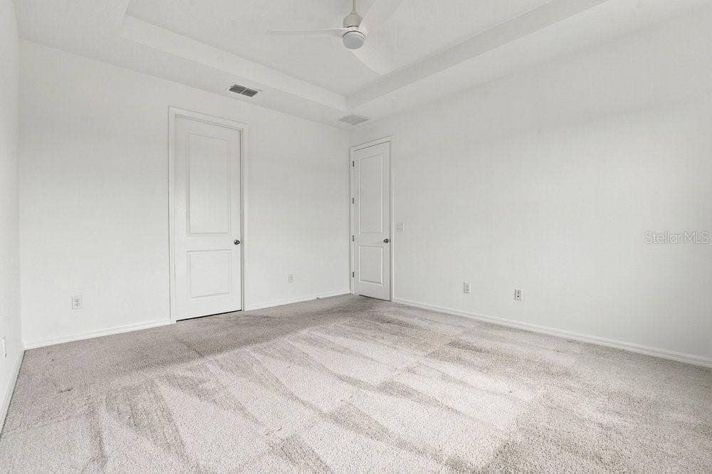 Owners' Suite with tray ceiling