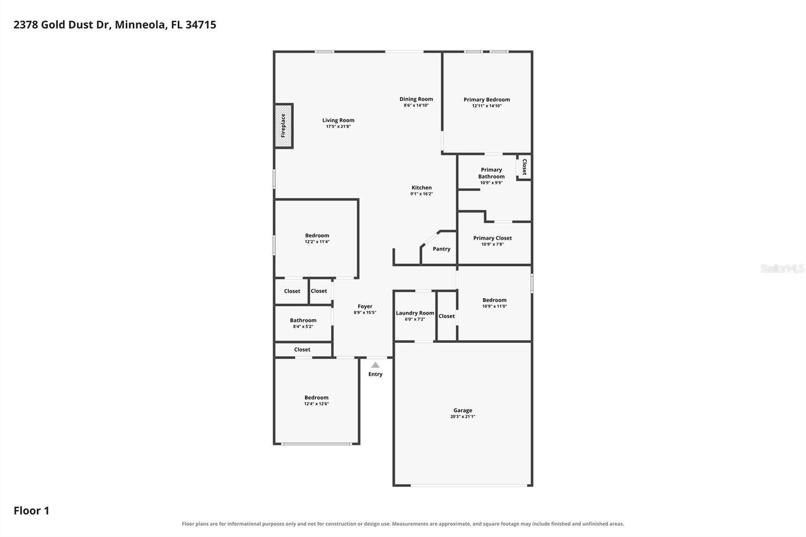 2378 GOLD DUST DRIVE, Minneola, FL 34715