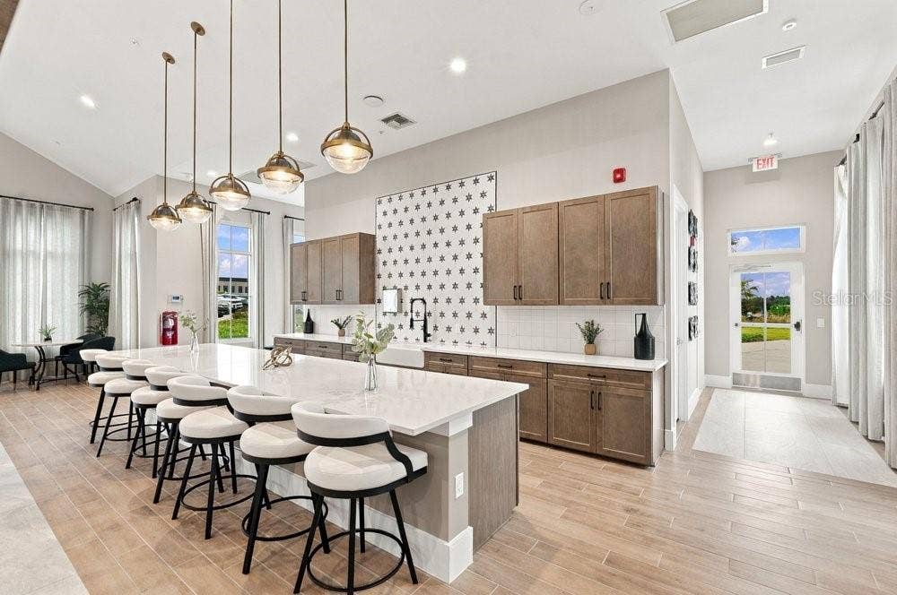 Clubhouse kitchen
