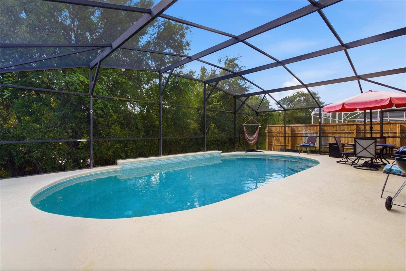 945 CLEAR CREEK CIRCLE, Clermont, FL 34714 Pool Overlooking Backyard