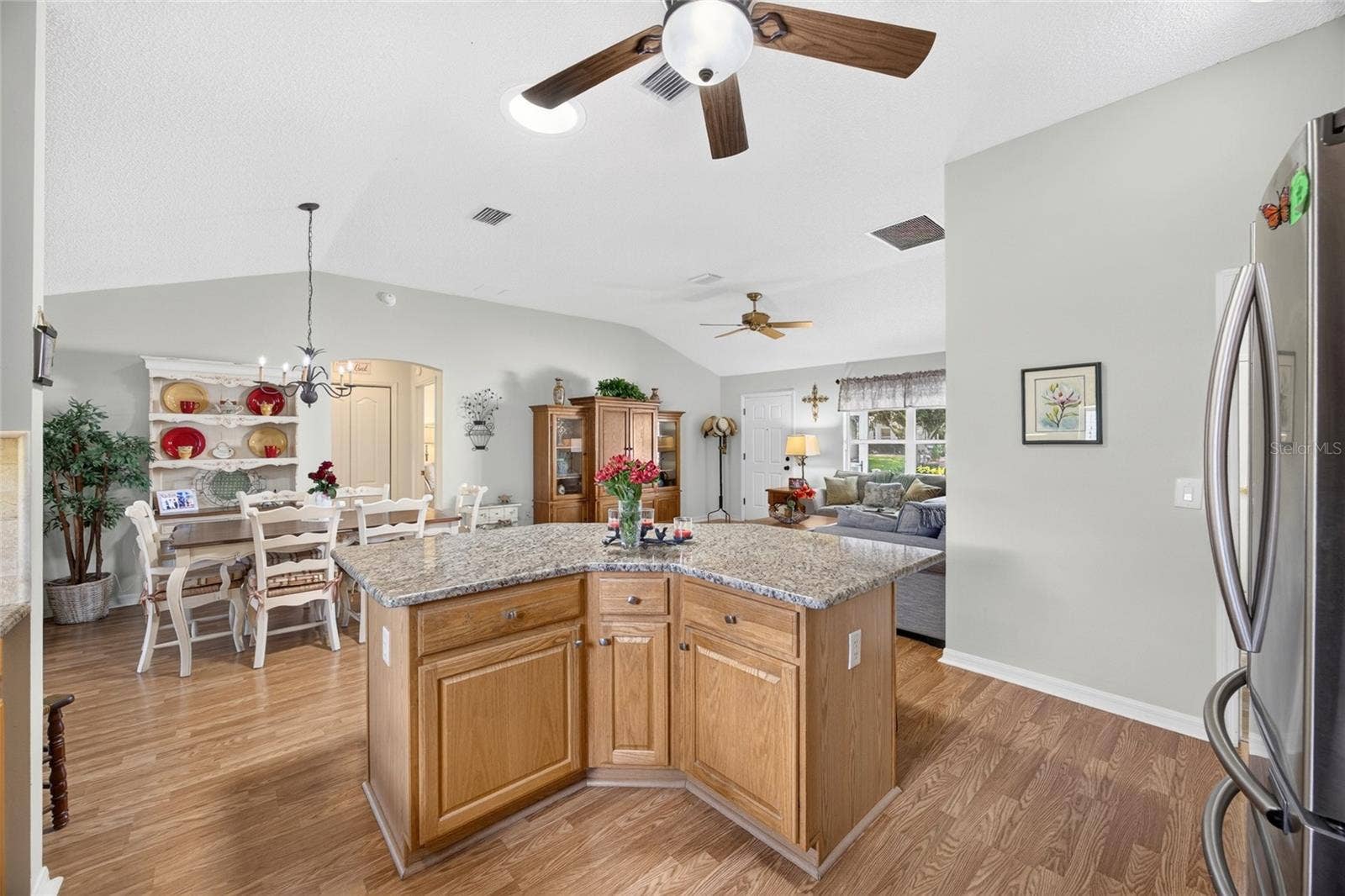 Kitchen Island with Cabinets
