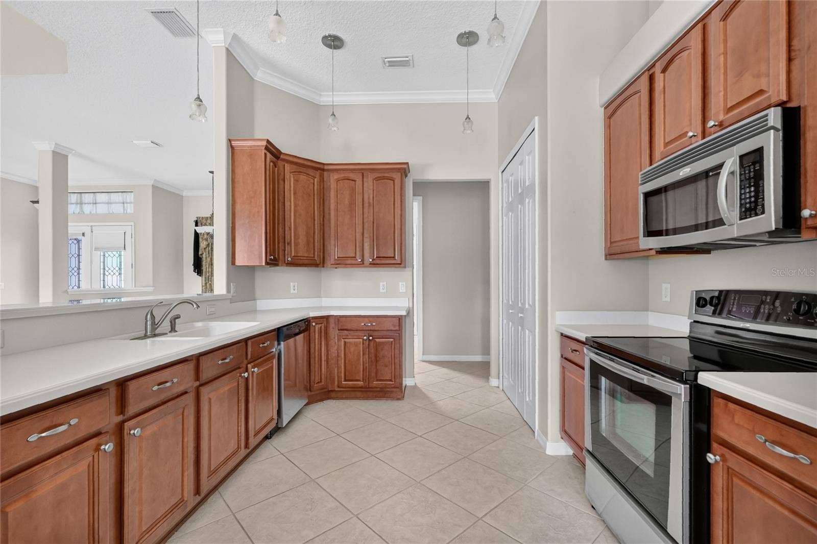 Abundant cabinets