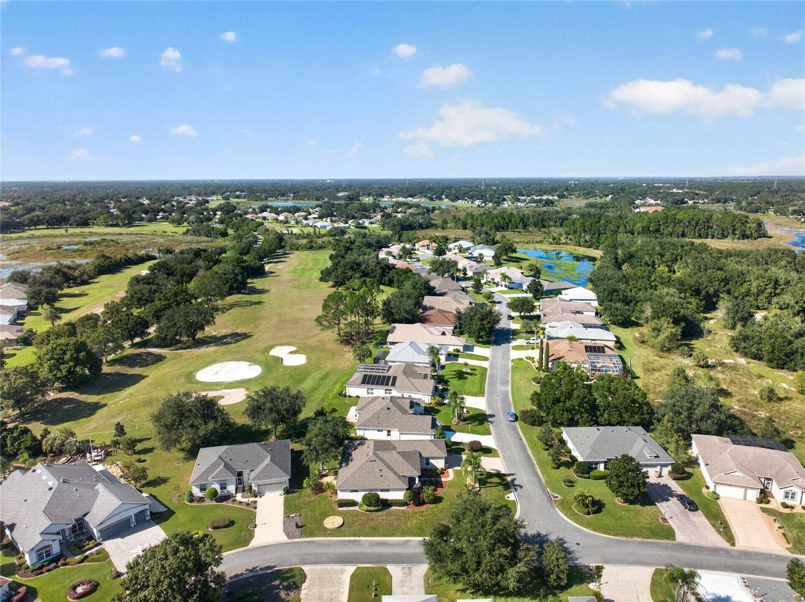 24151 BELLE MEDE DRIVE, Leesburg, FL 34748 PICTURE OF THE FAIWAY ADJACENT TO THE HOUSE