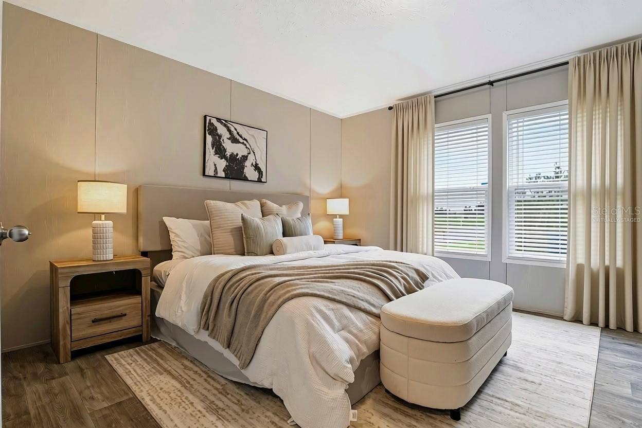 25124 HUCKLEBERRY WAY, Astatula, FL 34705 window treatments virtually staged