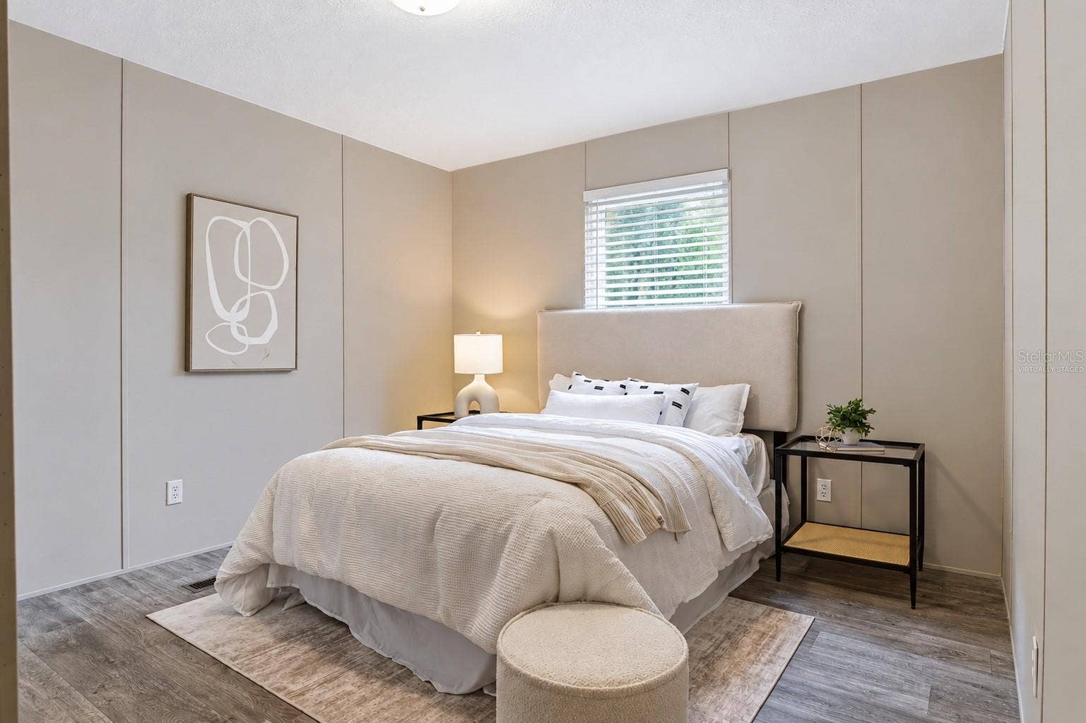 25124 HUCKLEBERRY WAY, Astatula, FL 34705 window treatment virtually staged