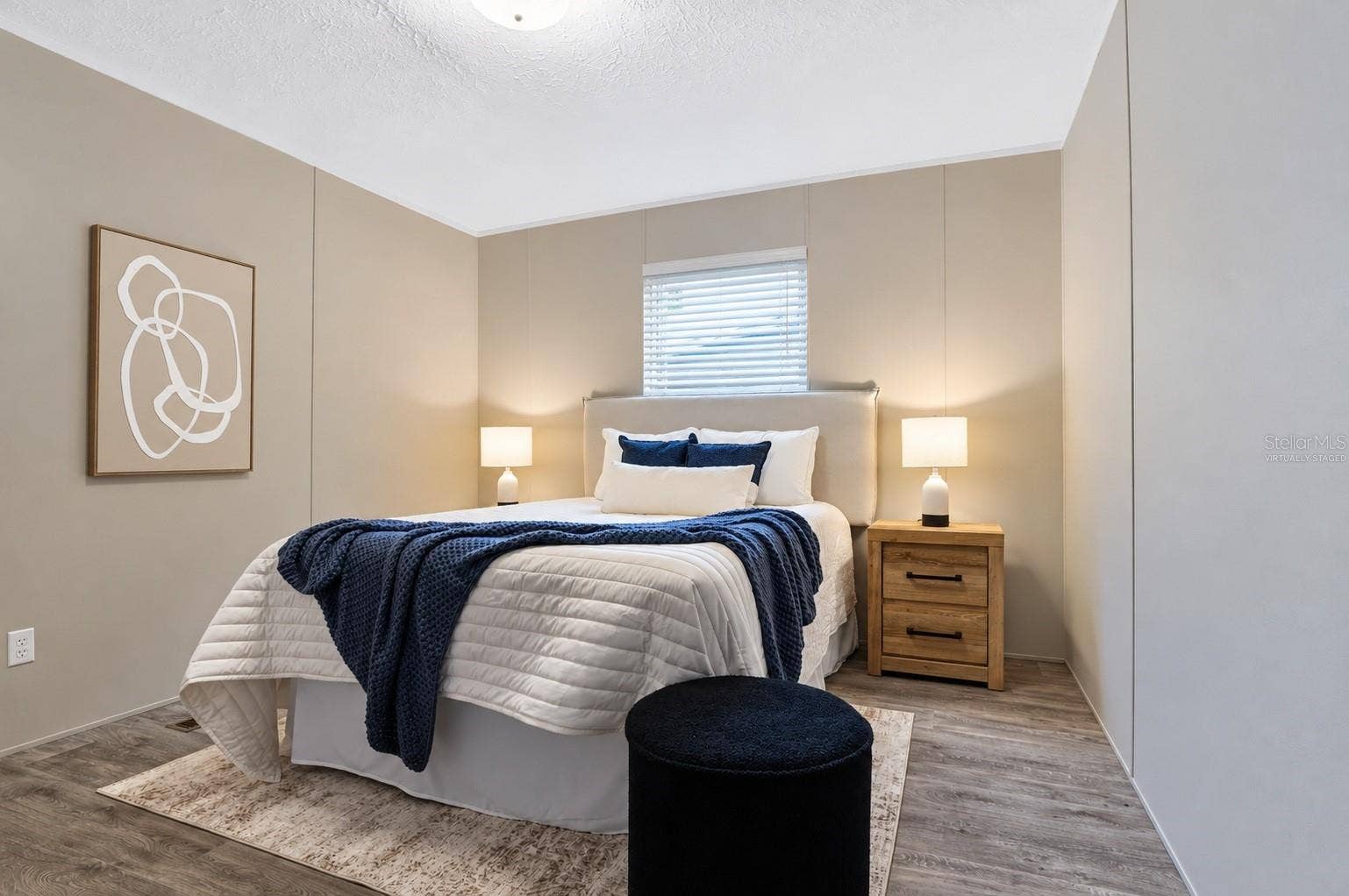 25124 HUCKLEBERRY WAY, Astatula, FL 34705 window treatment virtually staged