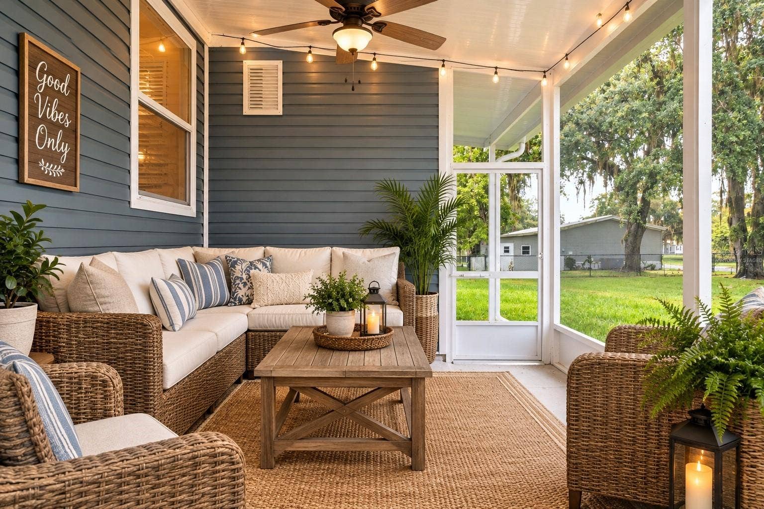 25124 HUCKLEBERRY WAY, Astatula, FL 34705 Virtually staged Screen Rm