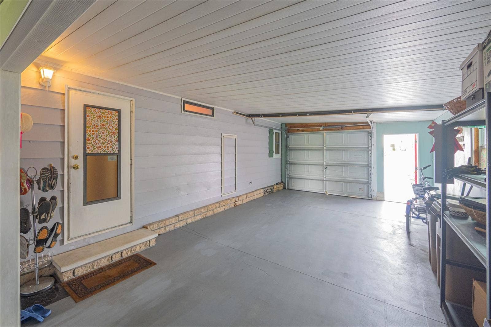 Front of Garage
