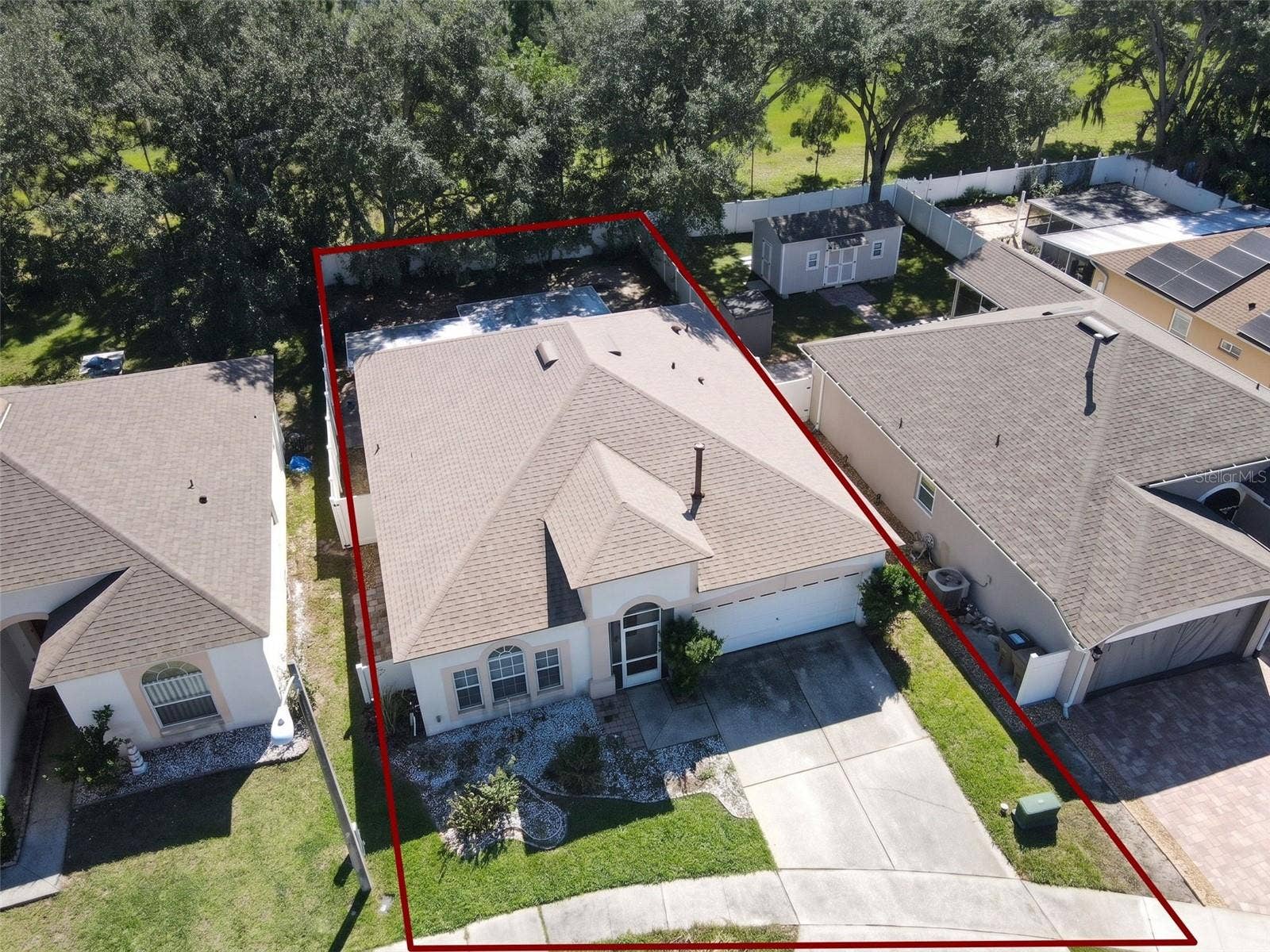 15806 GREEN COVE BOULEVARD, Clermont, FL 34714 Aerial View