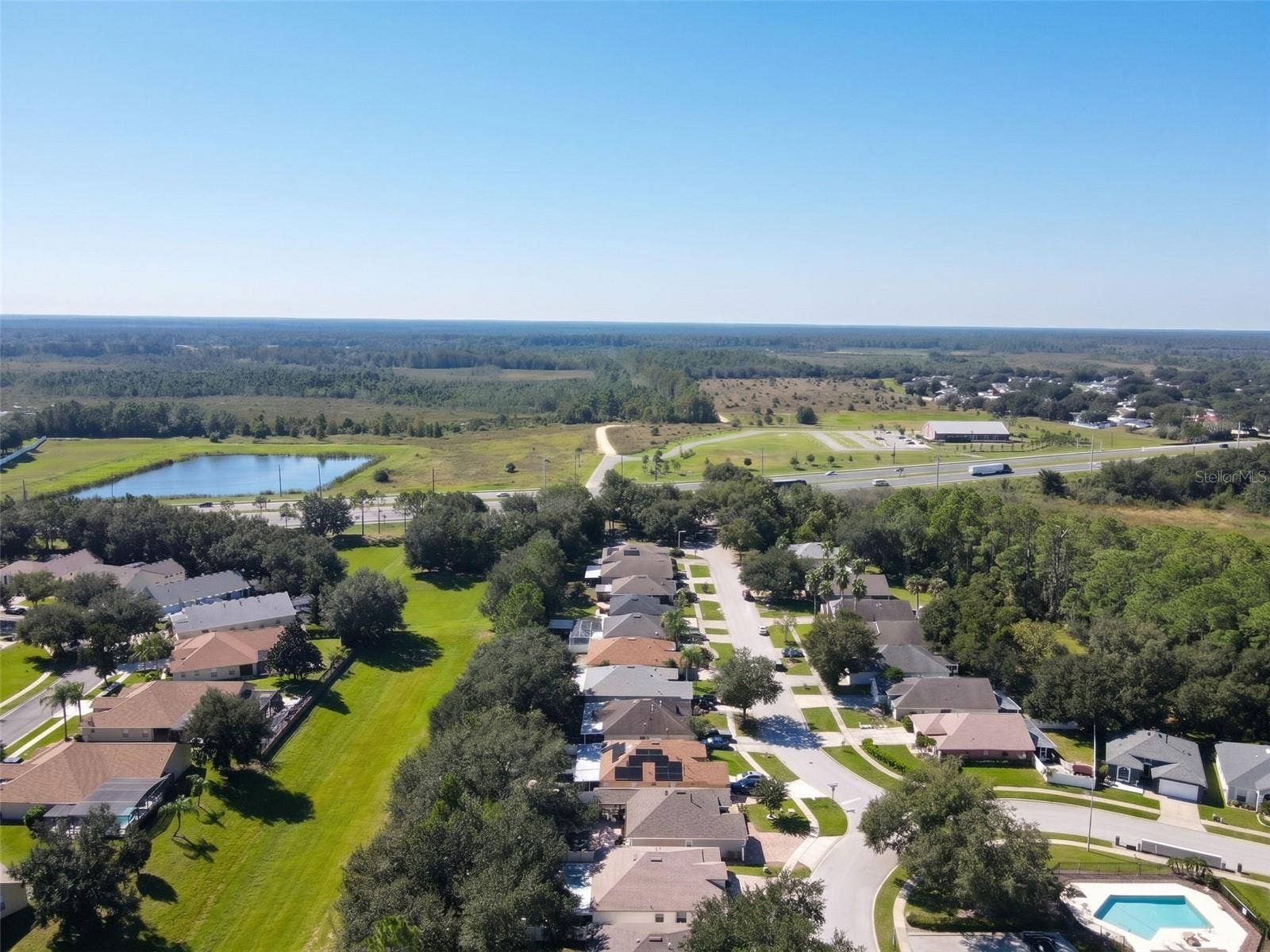15806 GREEN COVE BOULEVARD, Clermont, FL 34714 Aerial View