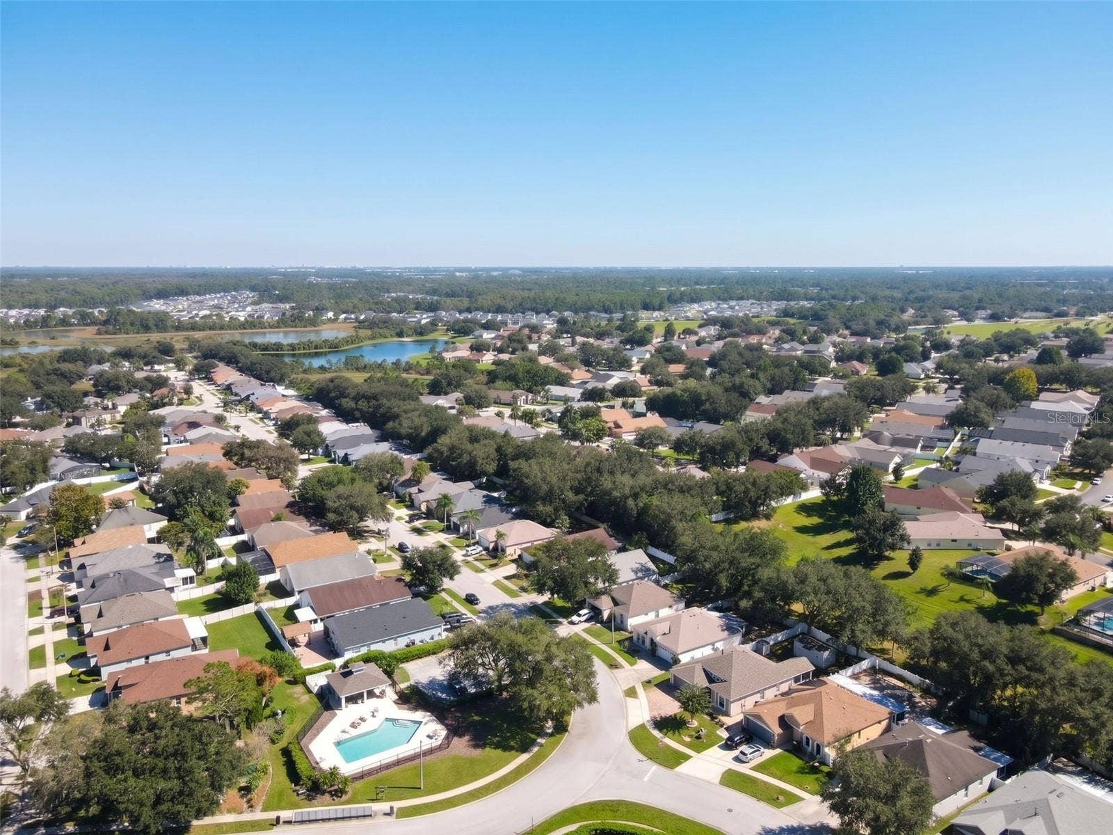 15806 GREEN COVE BOULEVARD, Clermont, FL 34714 Aerial View