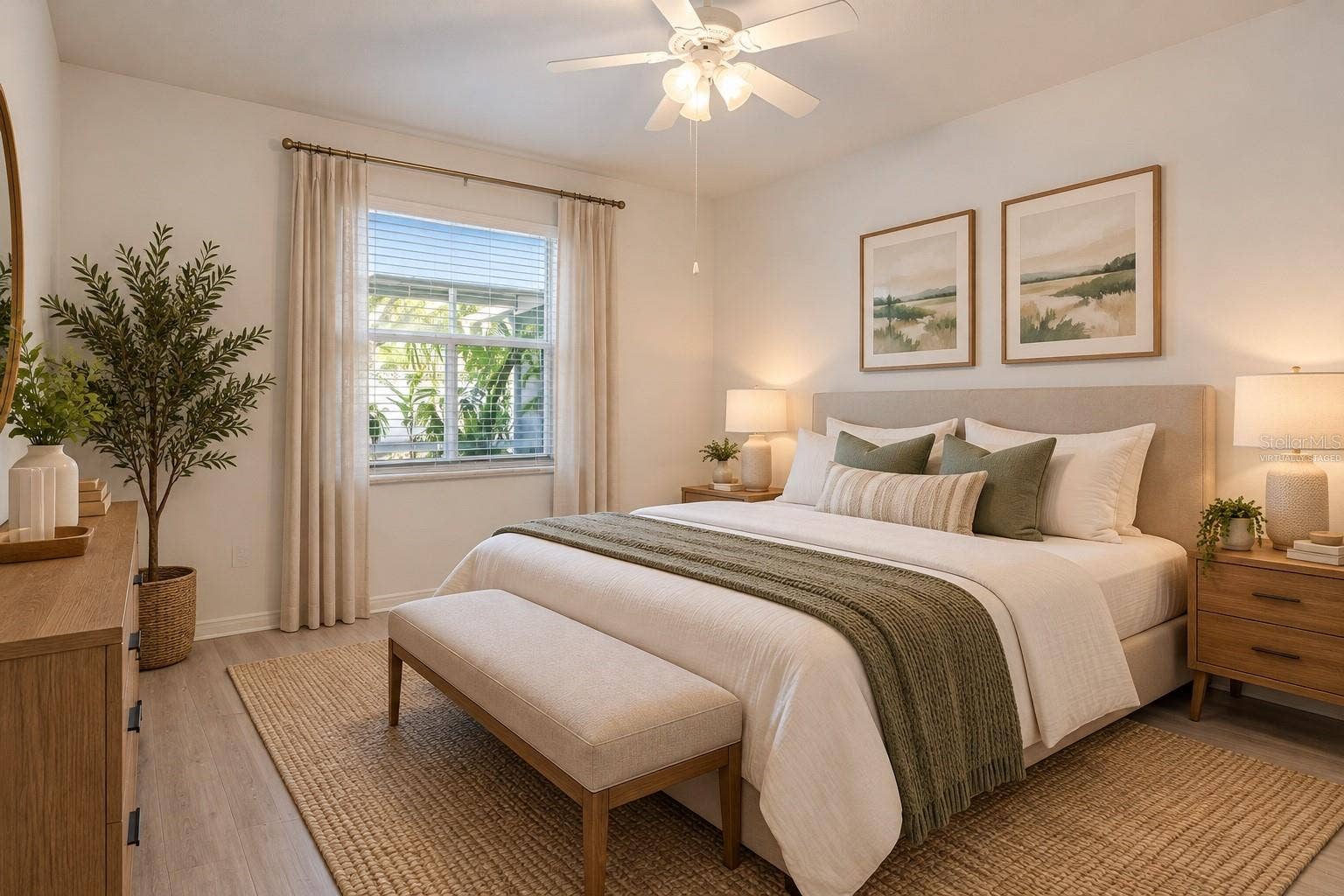 15806 GREEN COVE BOULEVARD, Clermont, FL 34714 Primary Bedroom - Virtually Staged