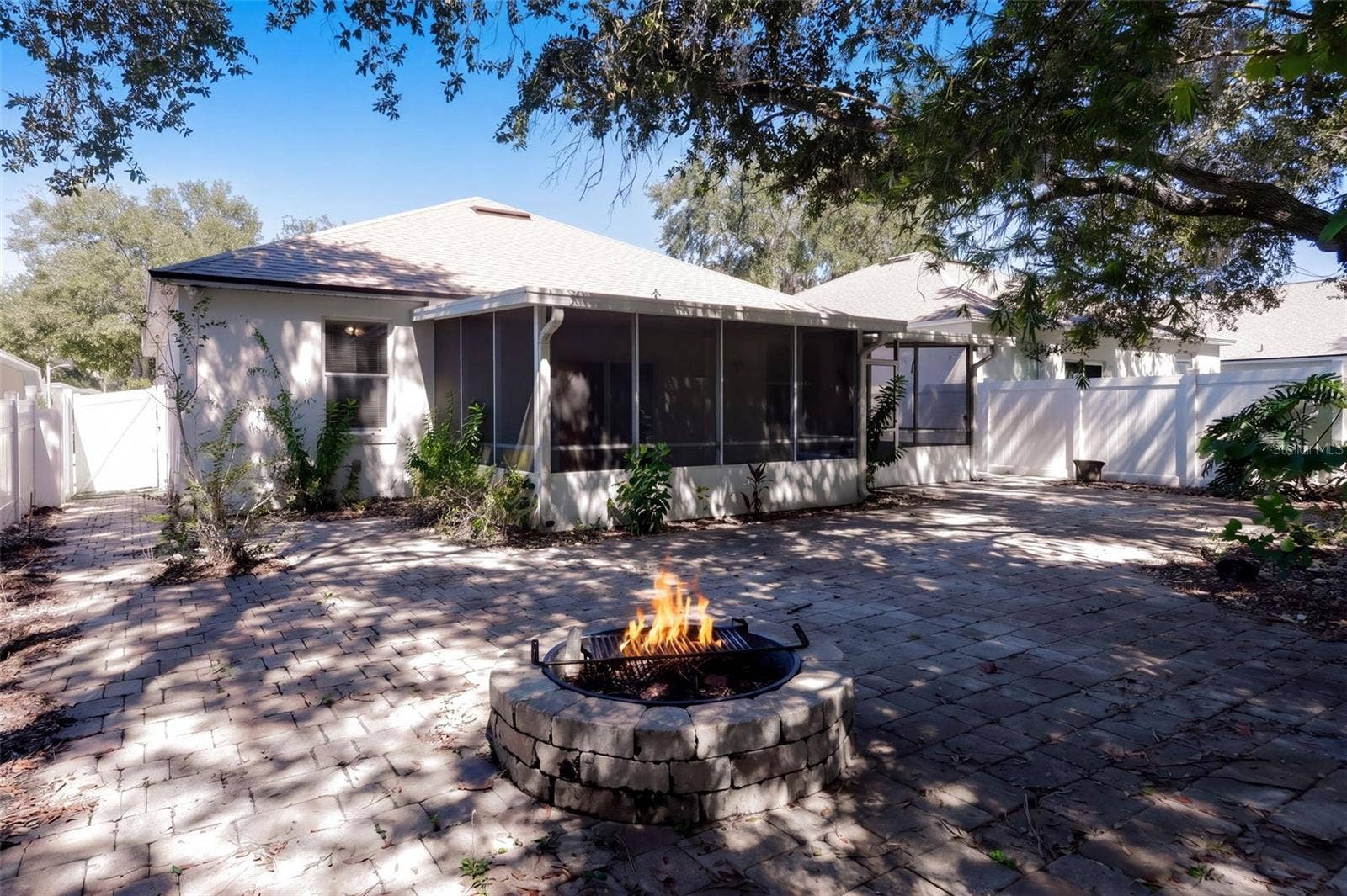 15806 GREEN COVE BOULEVARD, Clermont, FL 34714 Back Exterior & Backyard