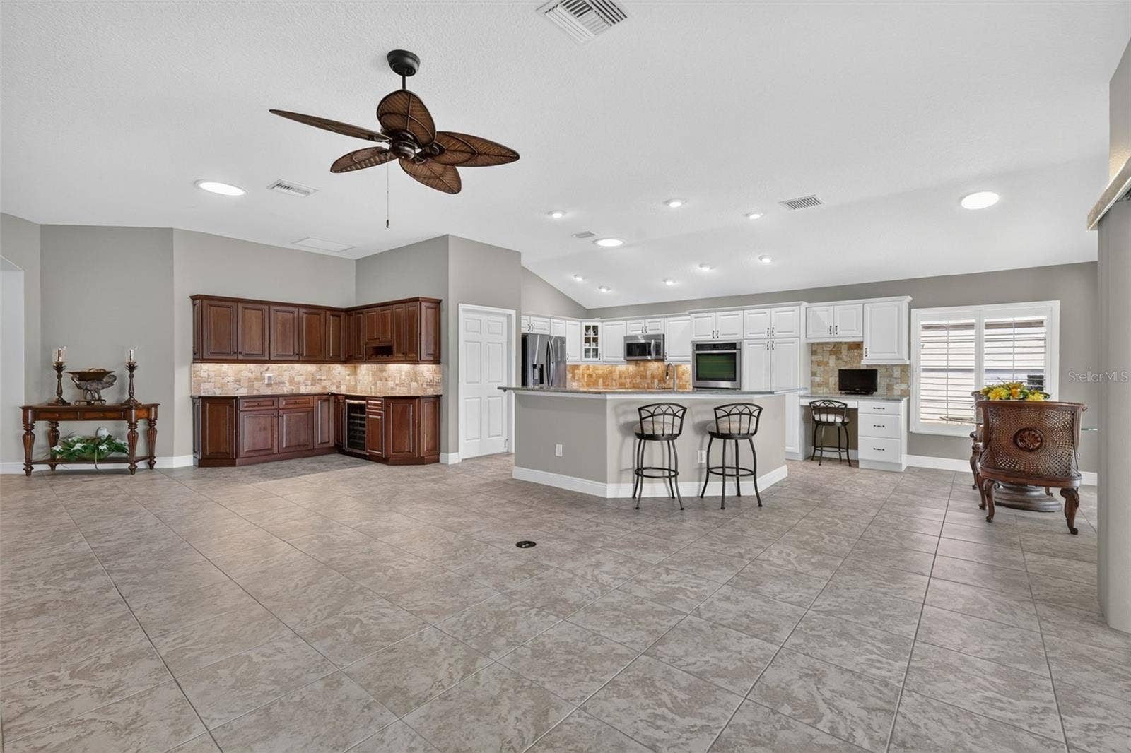 Living, Dining, and Kitchen