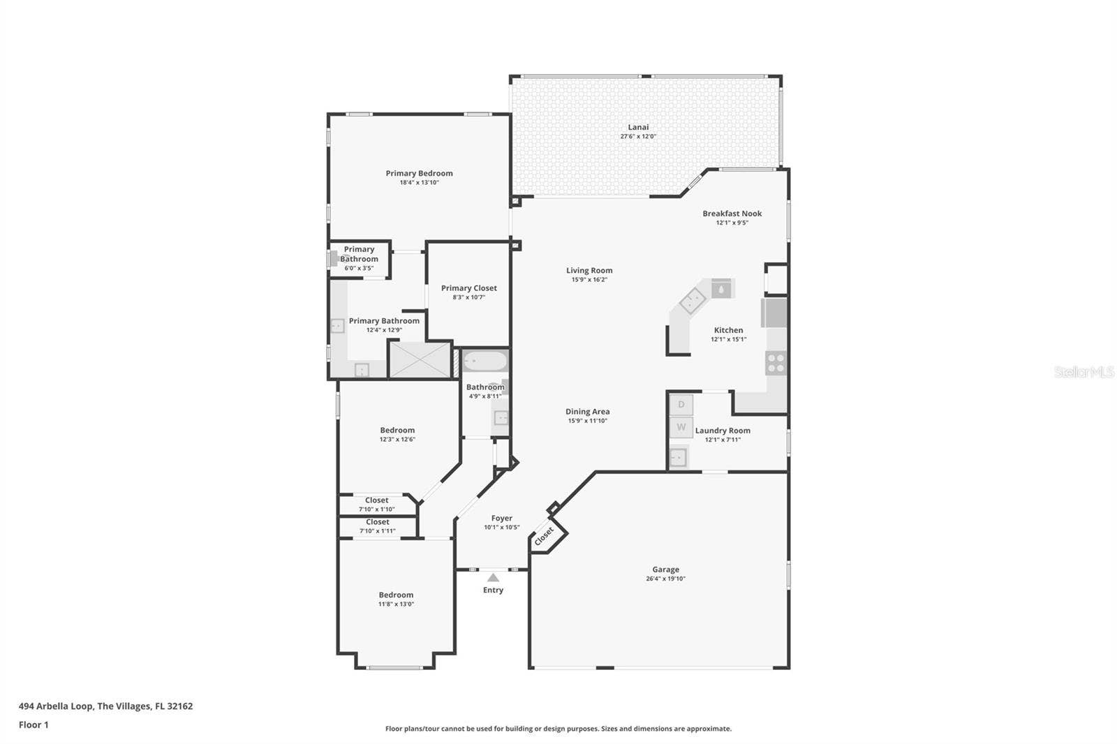 494 ARBELLA LOOP, The Villages, FL 32162 494 ARBELLA LOOP, The Villages, FL 32162