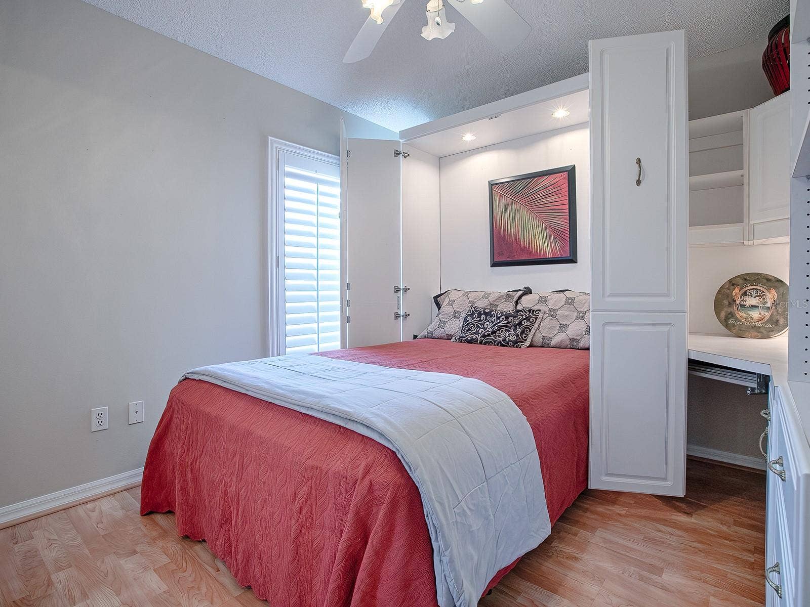 1129 SANTA CRUZ DRIVE, The Villages, FL 32162 Wonderful Murphy Bed with Desk in Bedroom #2