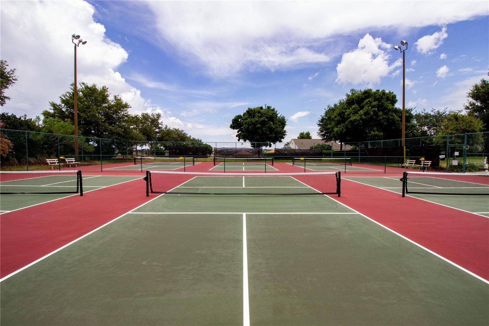 Pickle ball courts