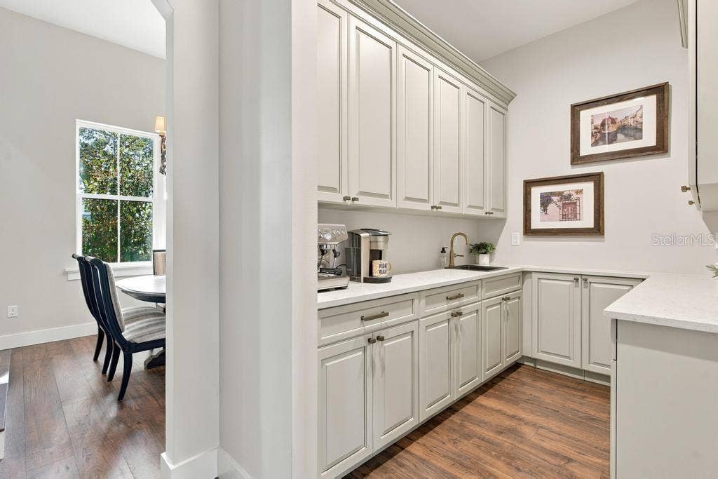 Butlers Pantry is convenient to formal dining room