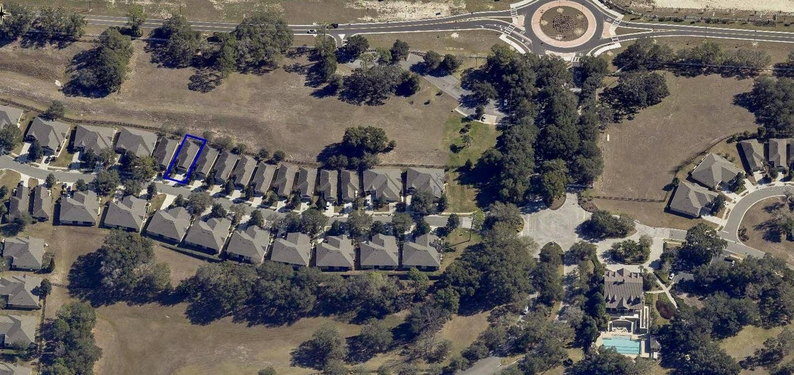 30348 LIPIZZAN TERRACE, Mount Dora, FL 32757 Aerial Photo of Home's Location in the Community