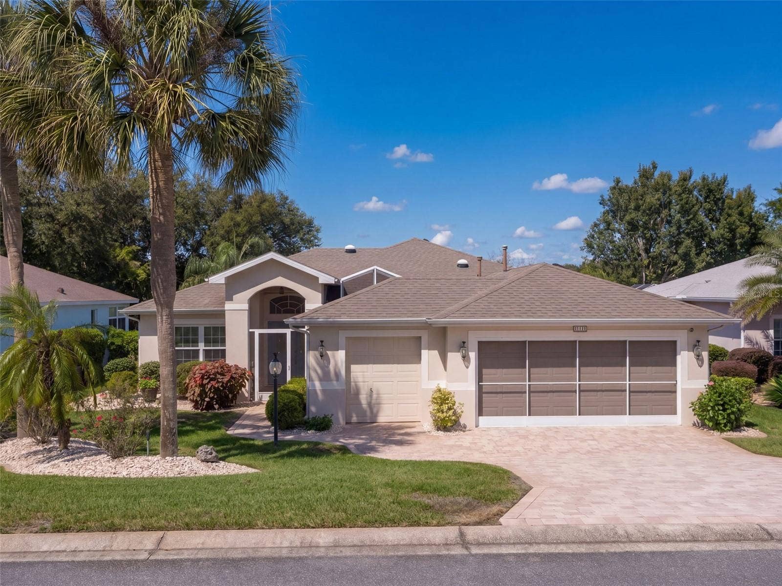21411 ROYAL TROON DRIVE, Leesburg, FL 34748 Front Elevation