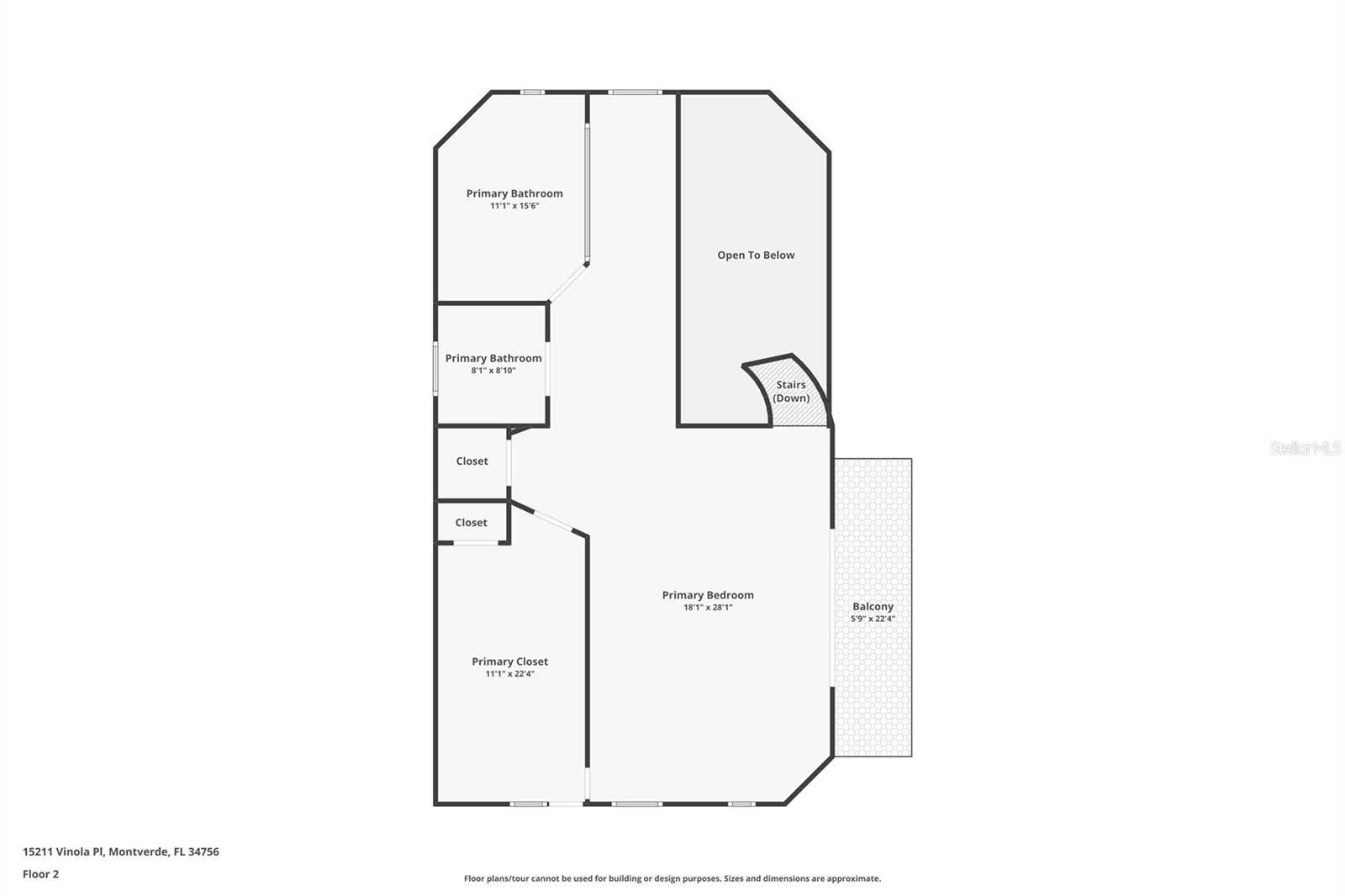 15211 VINOLA PLACE, Montverde, FL 34756 Primary Bedroom main home