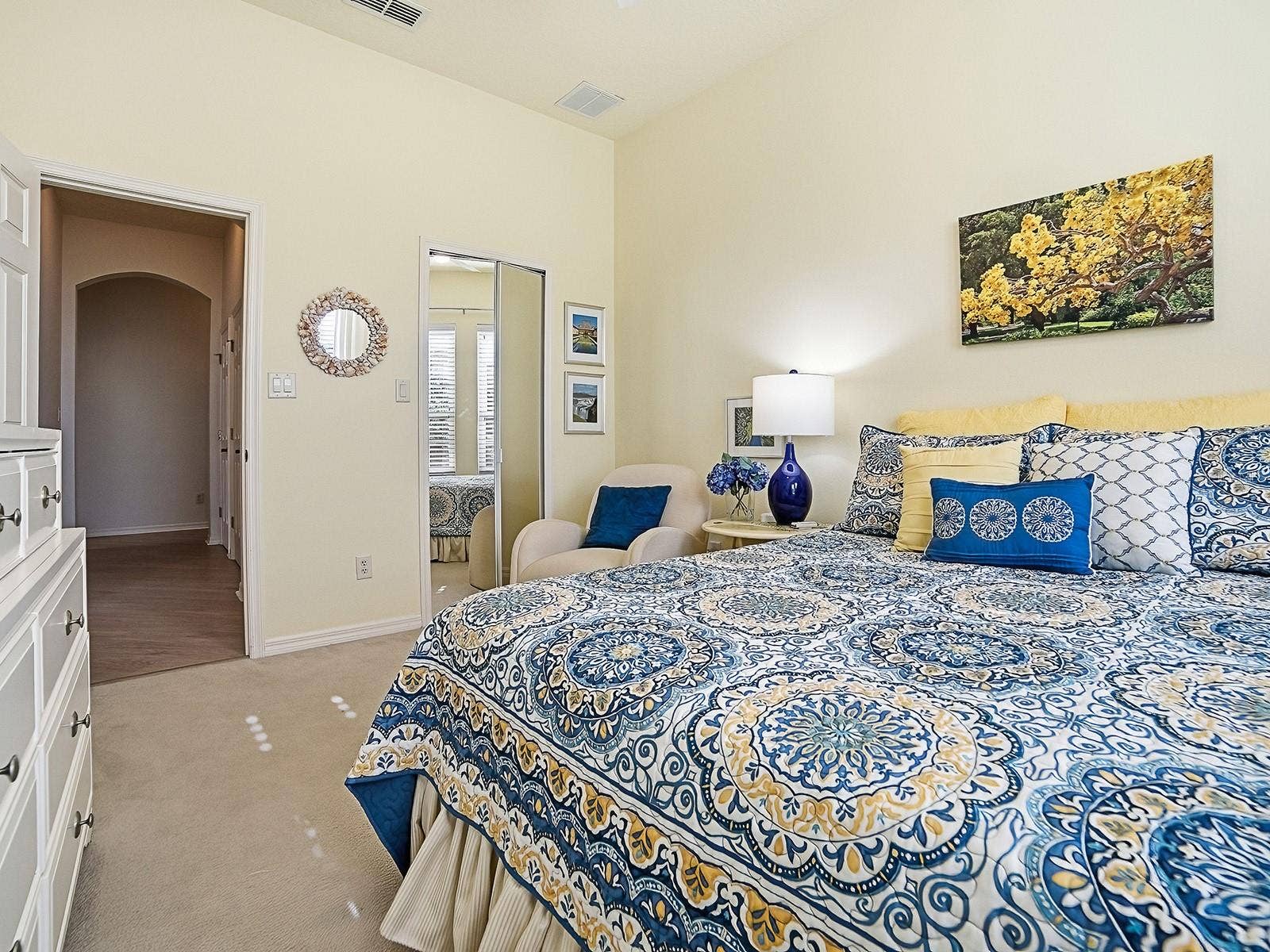 4818 SABLE RIDGE COURT, Leesburg, FL 34748 Guest Bedroom with walk in closet