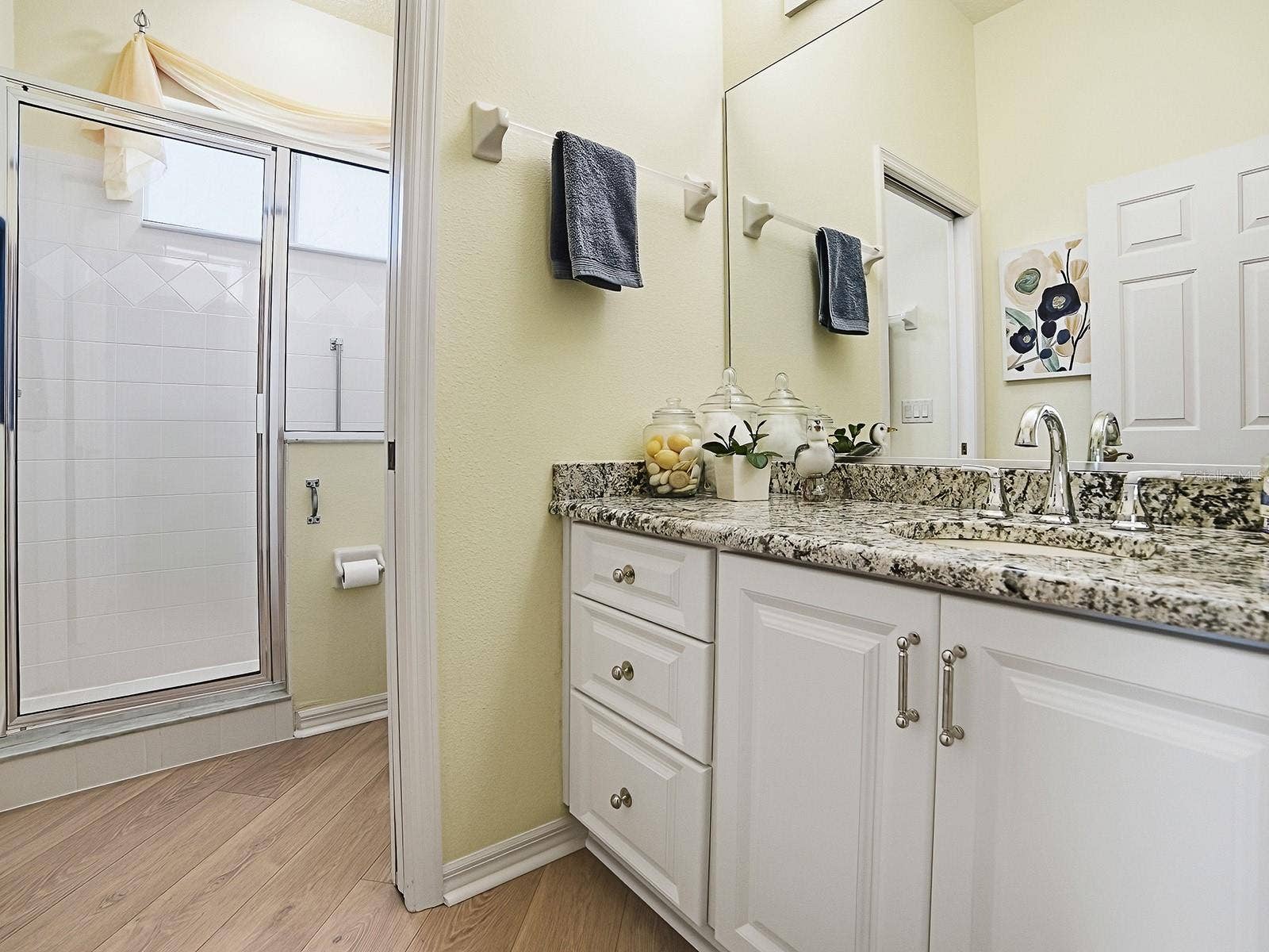 4818 SABLE RIDGE COURT, Leesburg, FL 34748 Guest bathroom with lots of storage