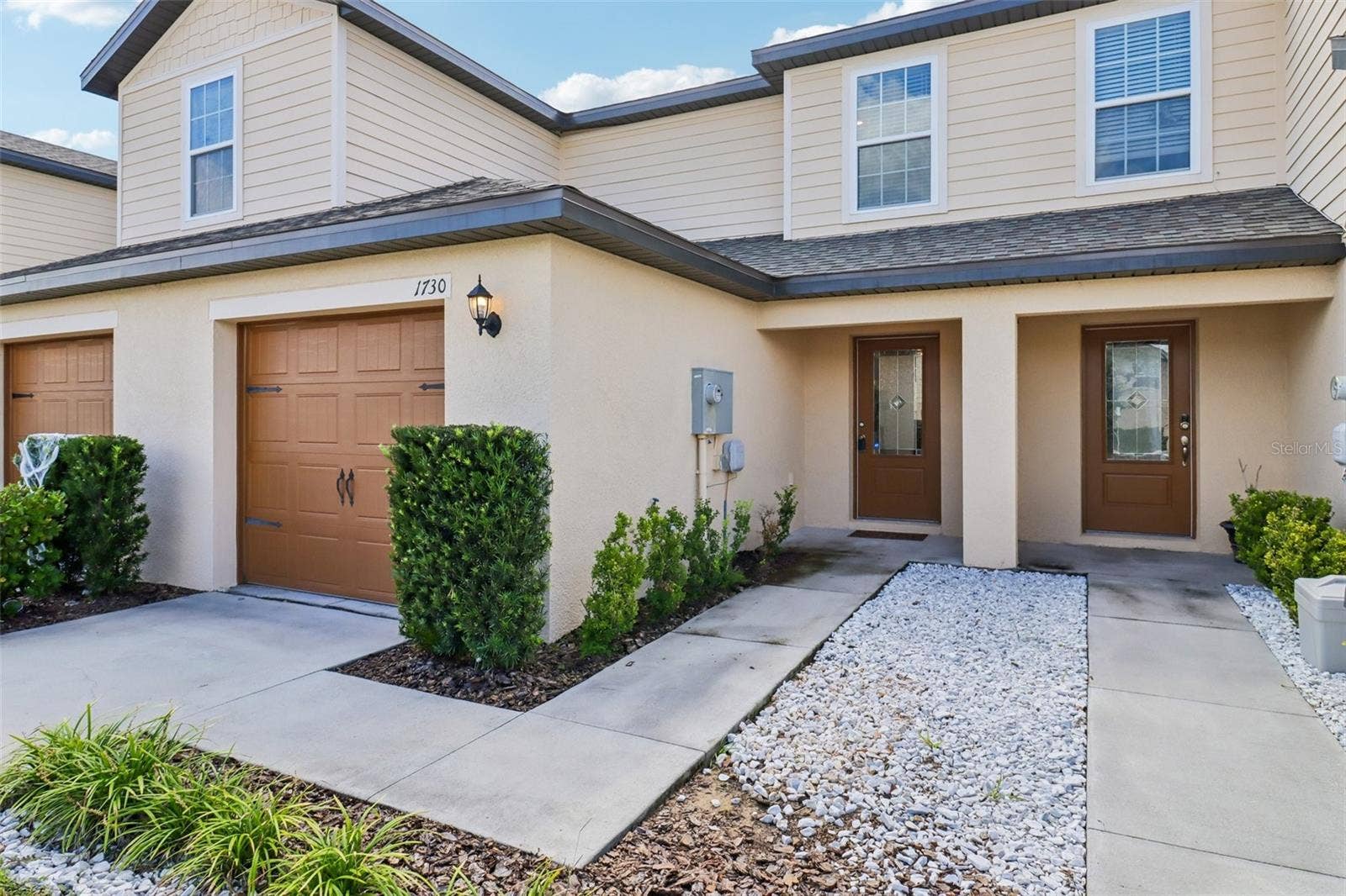 Front of House - Driveway & Garage