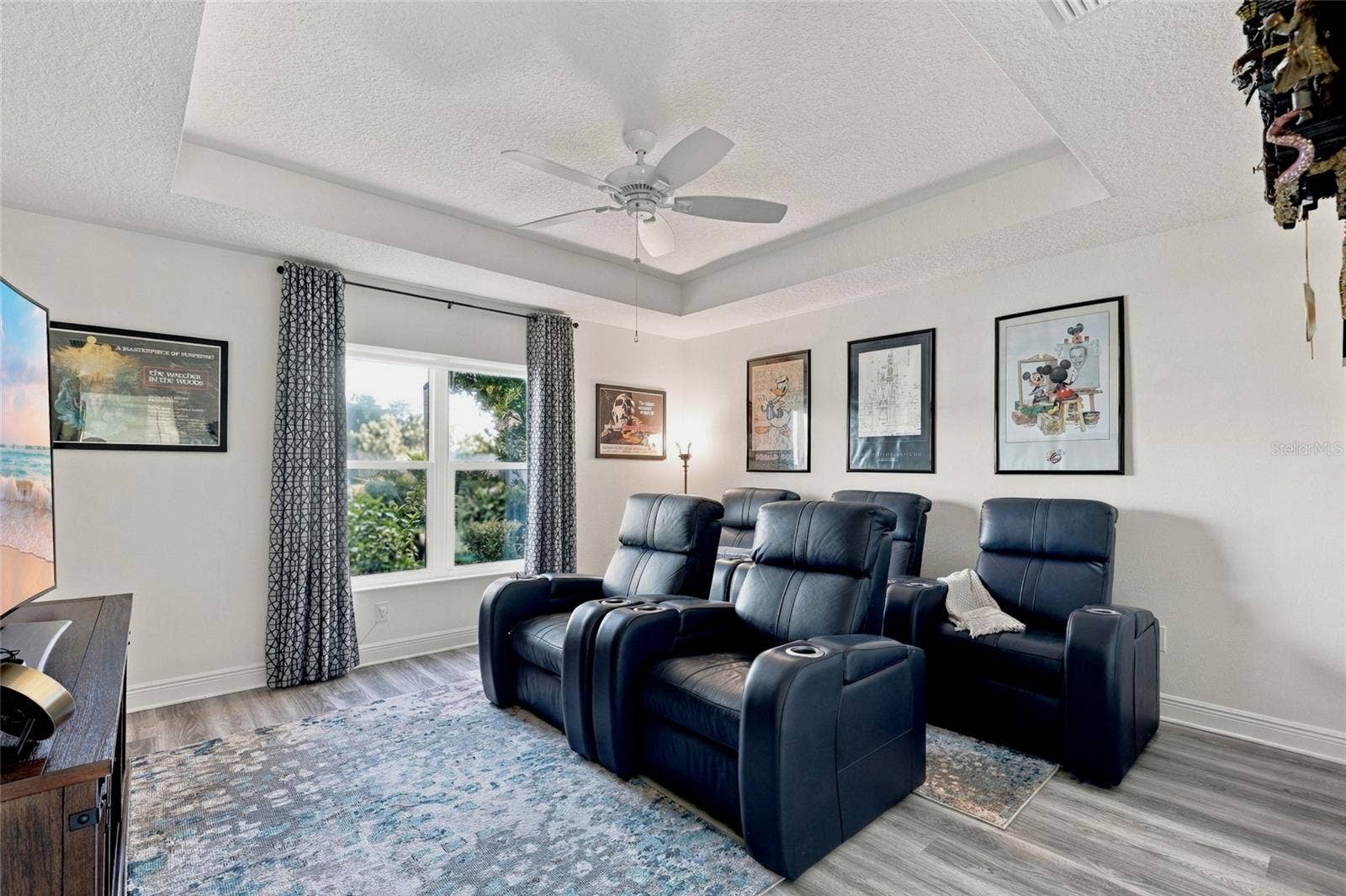 614 LAKE CREEK CIRCLE, The Villages, FL 34762 Bedroom 2 (media room)
