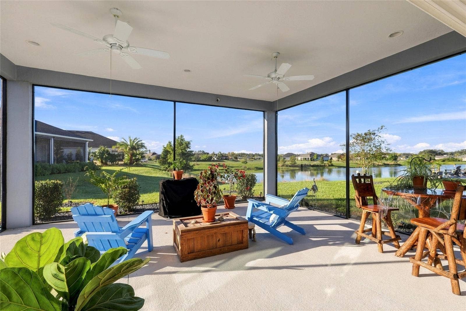614 LAKE CREEK CIRCLE, The Villages, FL 34762 Lanai
