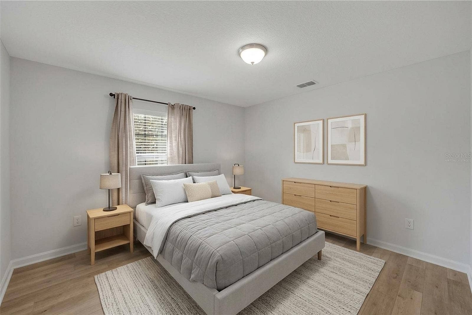26448 BERTRAM ROAD, Brooksville, FL 34602 Bedroom 2 - Virtually staged
