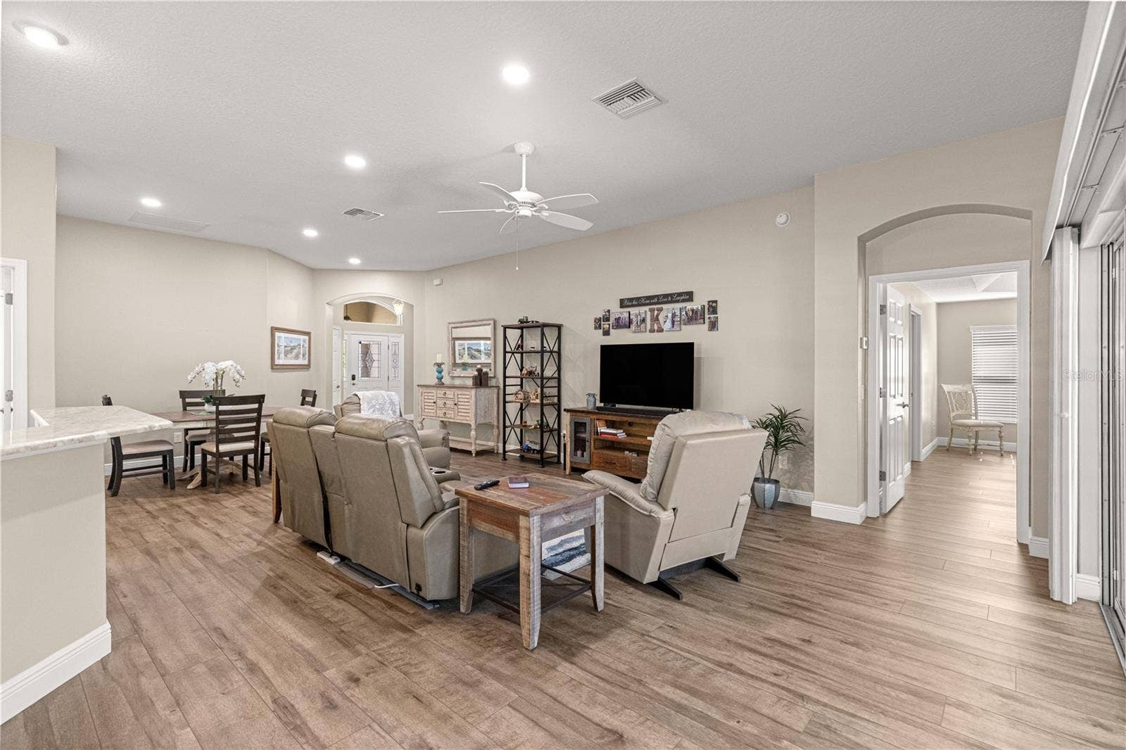 Open floorplan