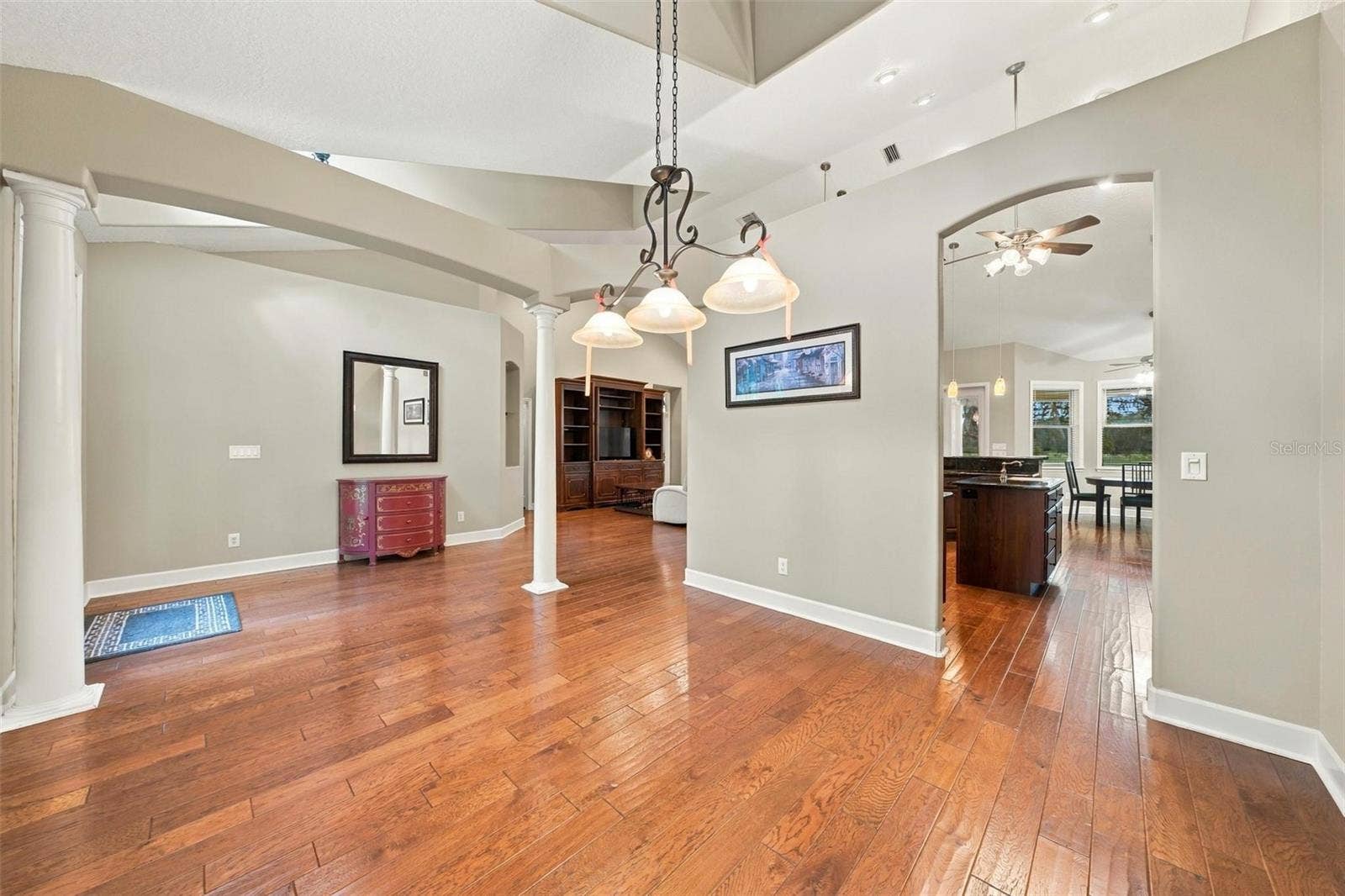 15330 SKY LAKE LANE, Tavares, FL 32778 VIEW FROM FORMAL DINING ROOM