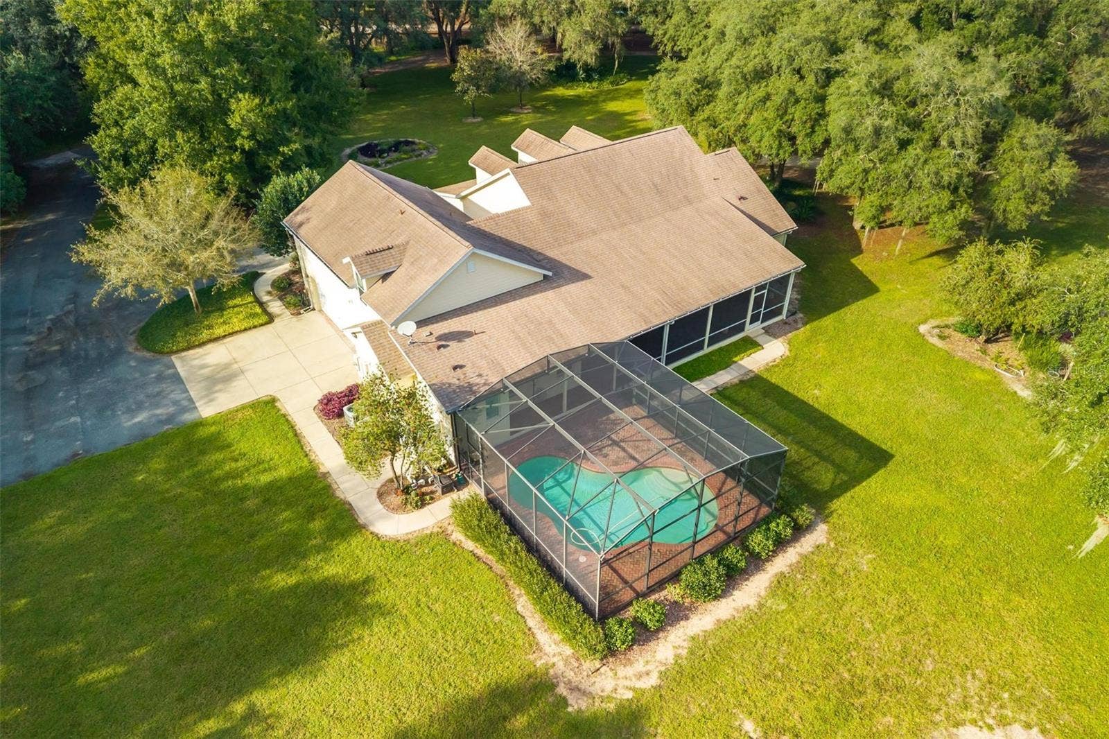15330 SKY LAKE LANE, Tavares, FL 32778 AERIAL VIEW