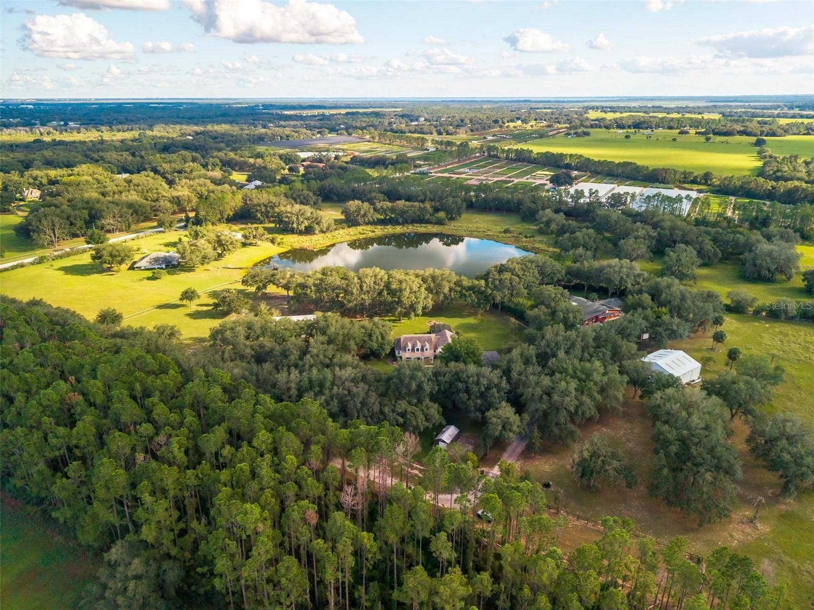 15330 SKY LAKE LANE, Tavares, FL 32778 AERIAL VIEWS OF PROPERTY