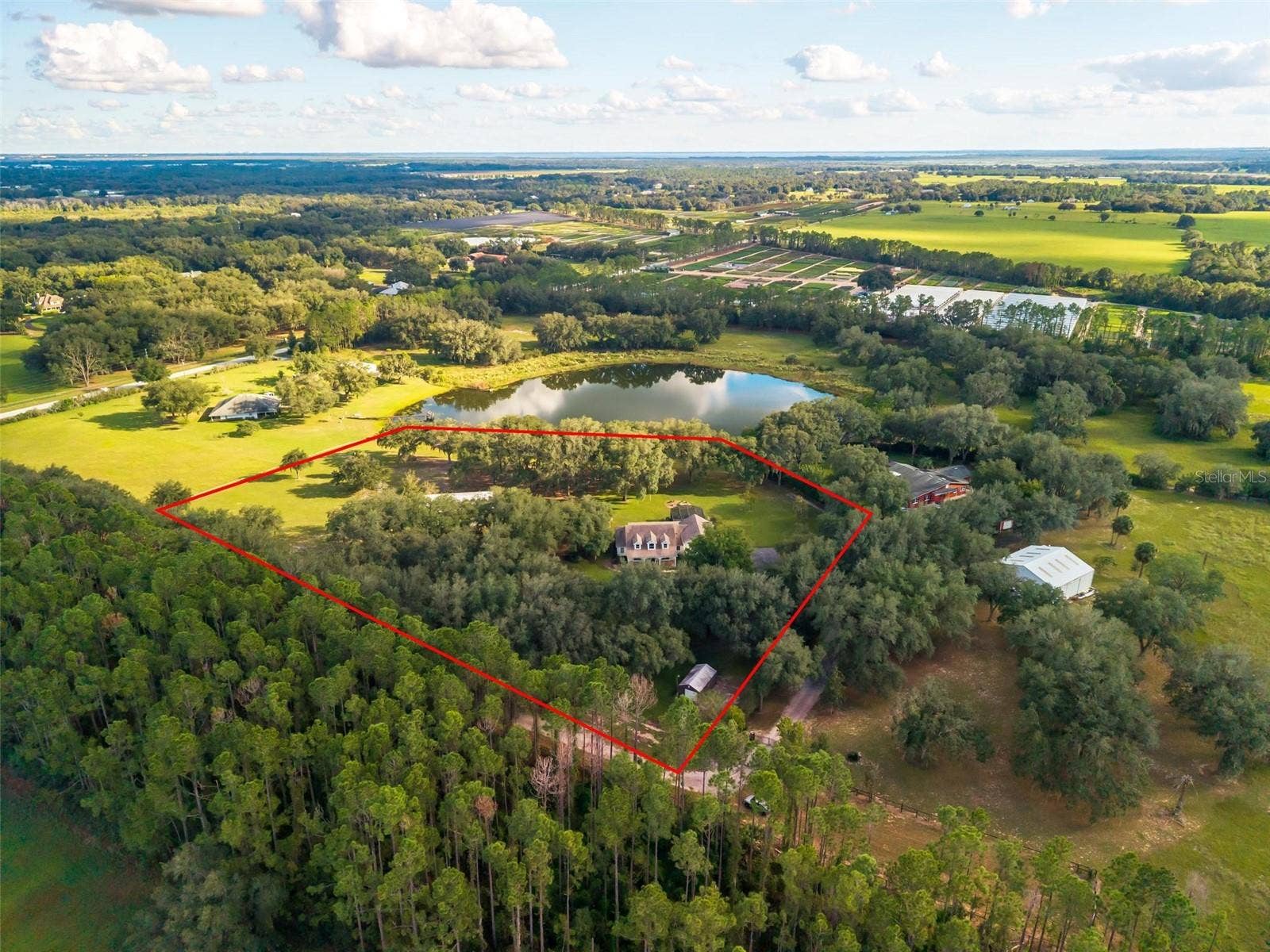 15330 SKY LAKE LANE, Tavares, FL 32778 AERIAL VIEWS OF PROPERTY