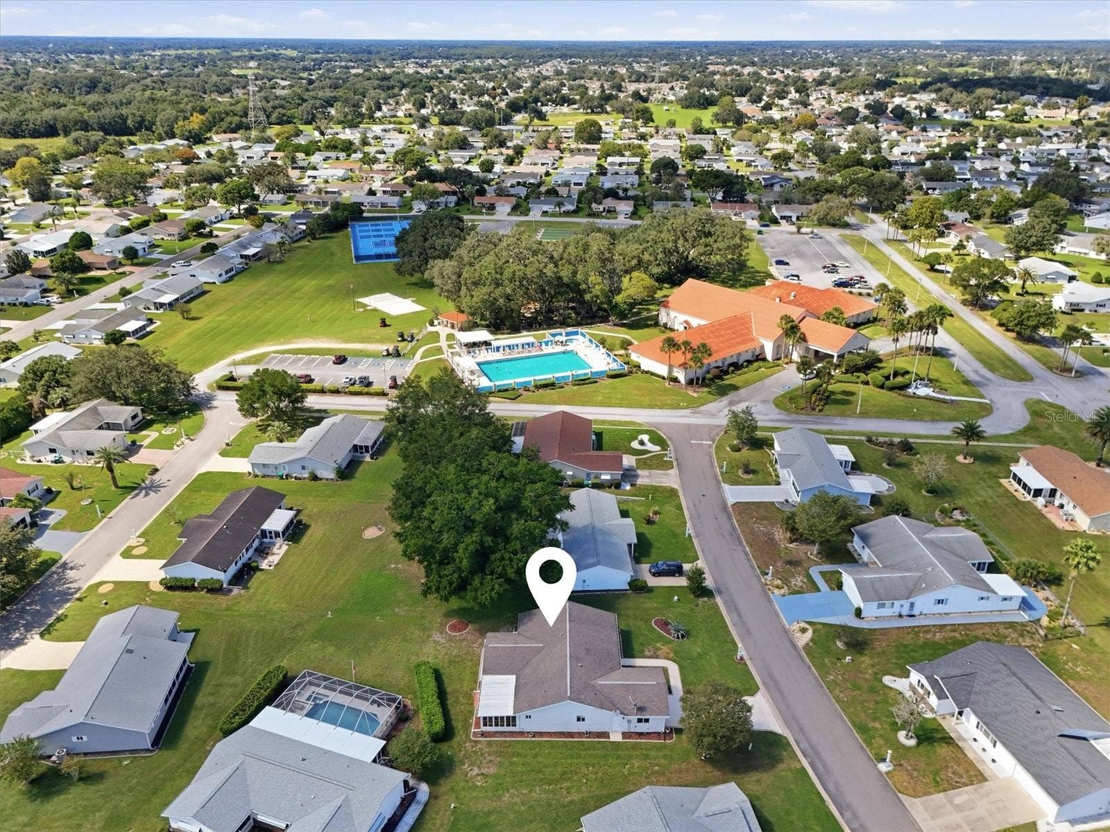 9892 SE 177TH LANE, Summerfield, FL 34491 House is walking distance to the Pool and Clubhouse.