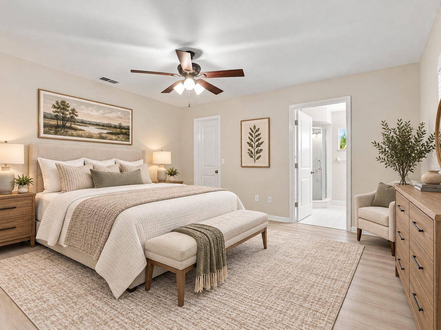 9892 SE 177TH LANE, Summerfield, FL 34491 Virtually Staged Primary Bedroom