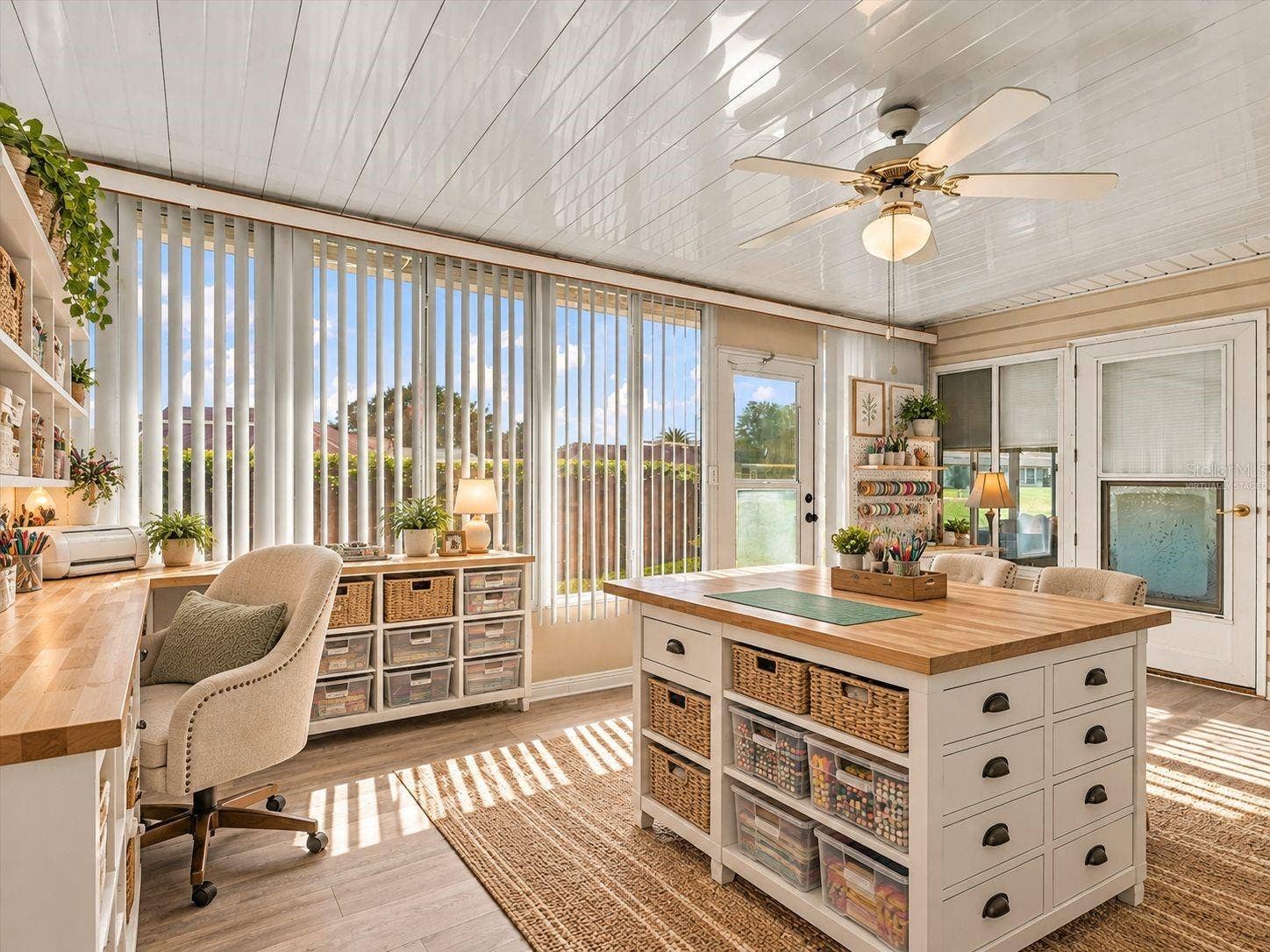 9892 SE 177TH LANE, Summerfield, FL 34491 Virtually Staged - Glass Enclosed FL Room with AC