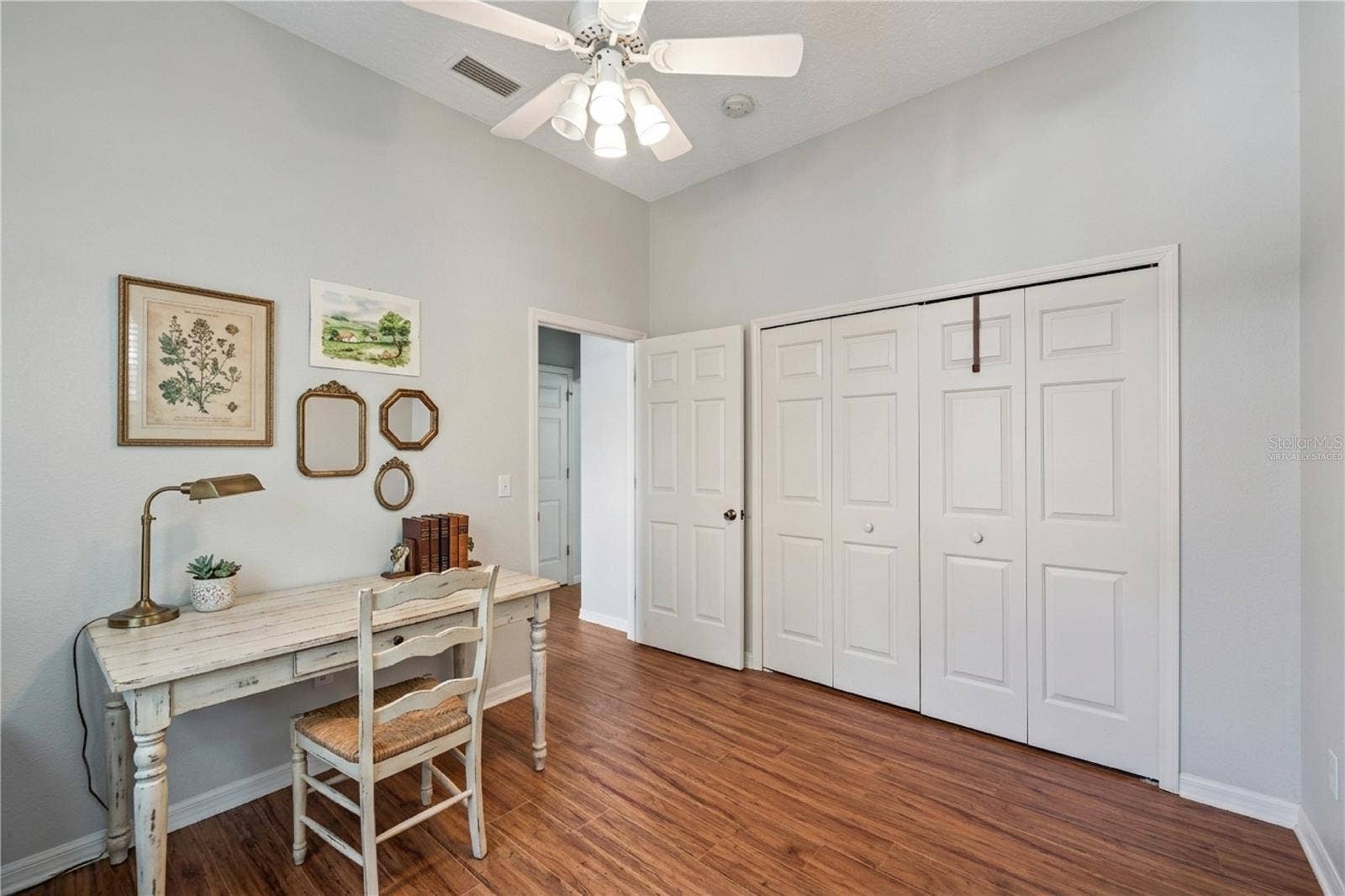 21113 EDINBOROUGH PLACE, Leesburg, FL 34748 Bedroom 2 or office! Virtually Staged