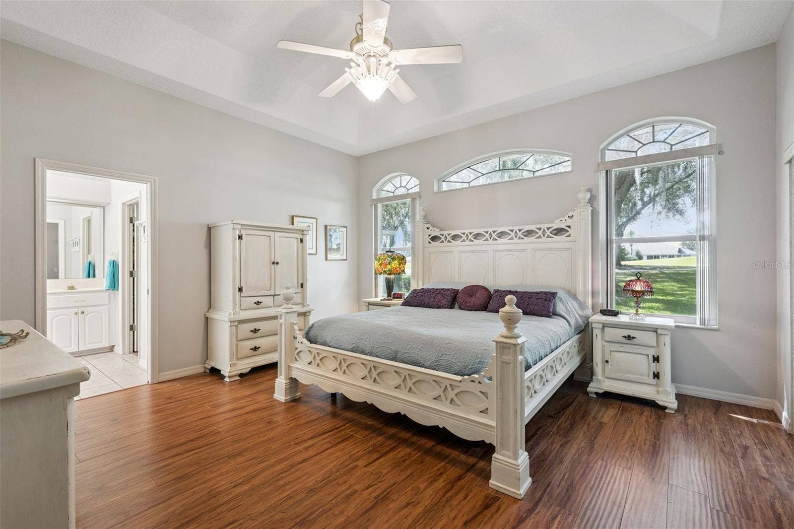 21113 EDINBOROUGH PLACE, Leesburg, FL 34748 Split bedroom Floor plan, tray ceilings