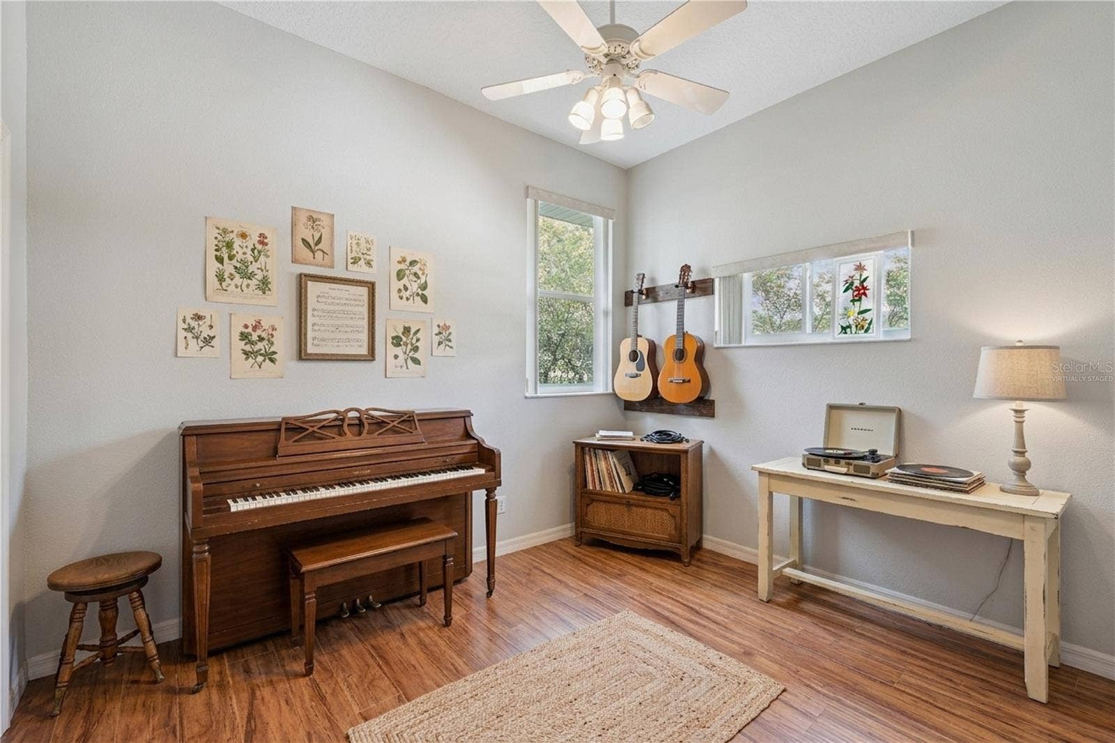 21113 EDINBOROUGH PLACE, Leesburg, FL 34748 Bedroom 2 or music room! Virtually Staged